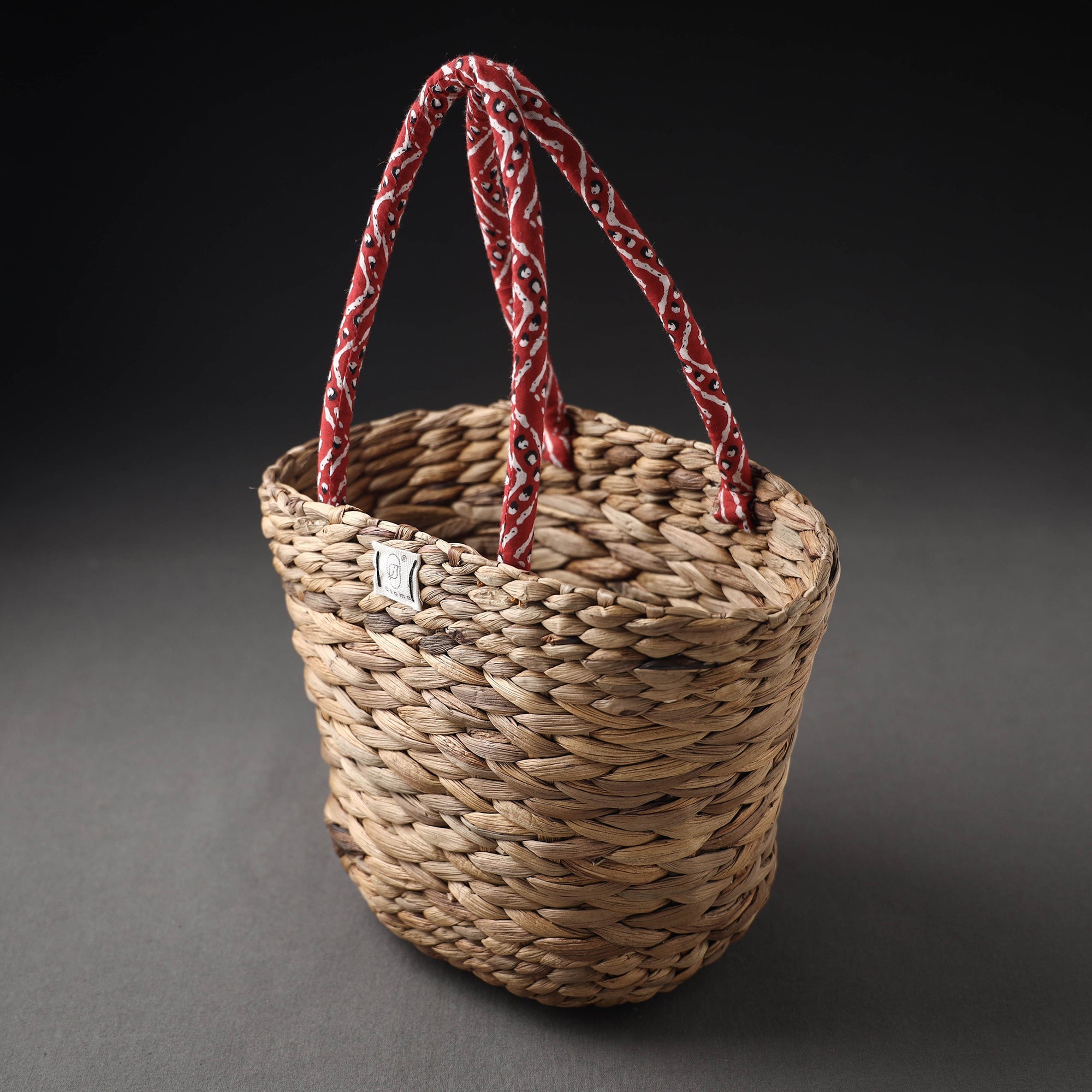 ASAMA Brown - Handcrafted Organic Water Hyacinth Magnificent Basket - view 2