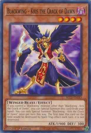 Yu-Gi-Oh! Blackwing - Kris the Crack of Dawn - BLC1-EN143 - Common - 1st Edition