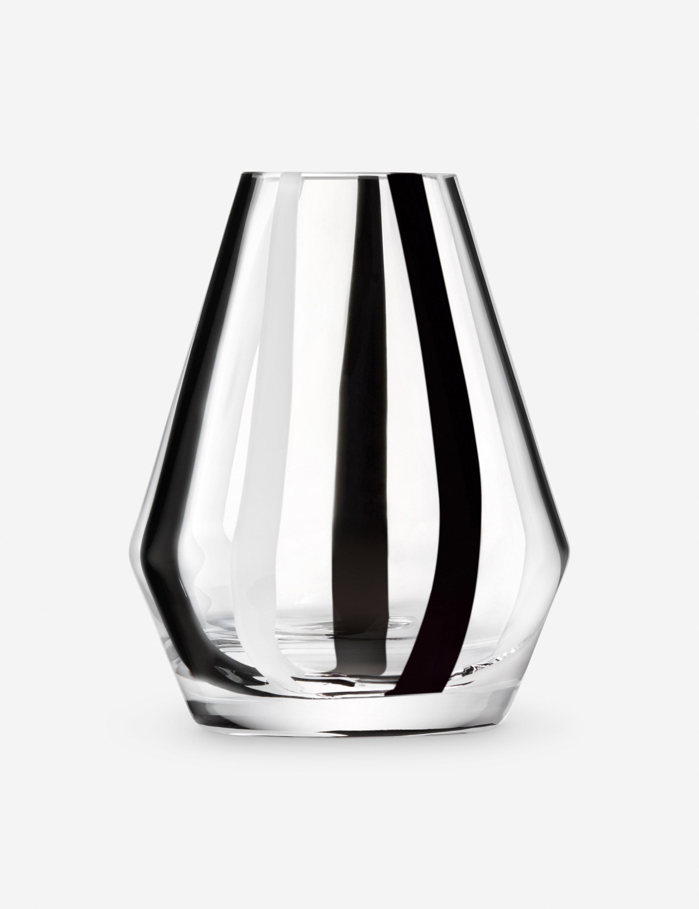 Lulu and Georgia Stripe Vase by LSA International - view 6