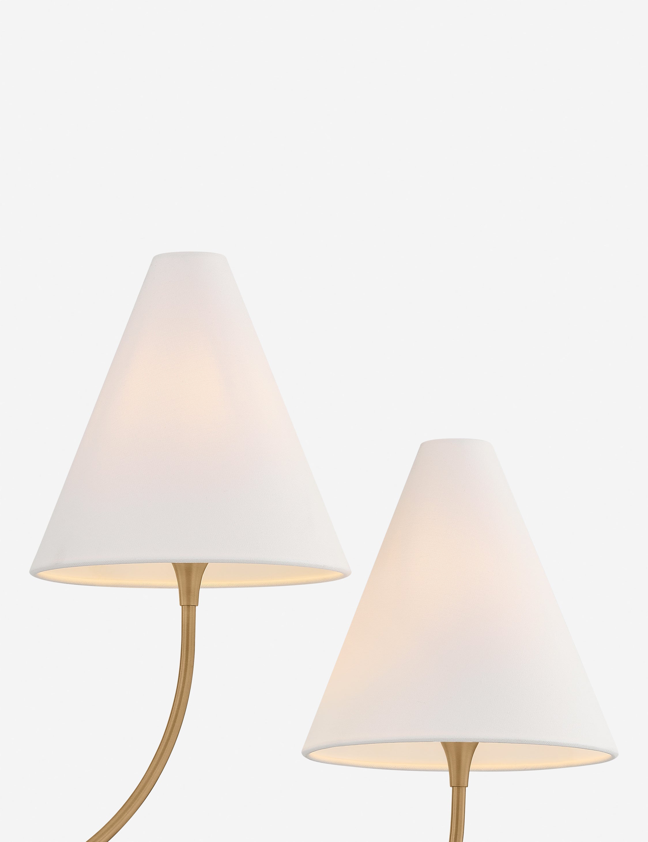 Lulu and Georgia Eleni Linear Chandelier – Aged Brass - view 3