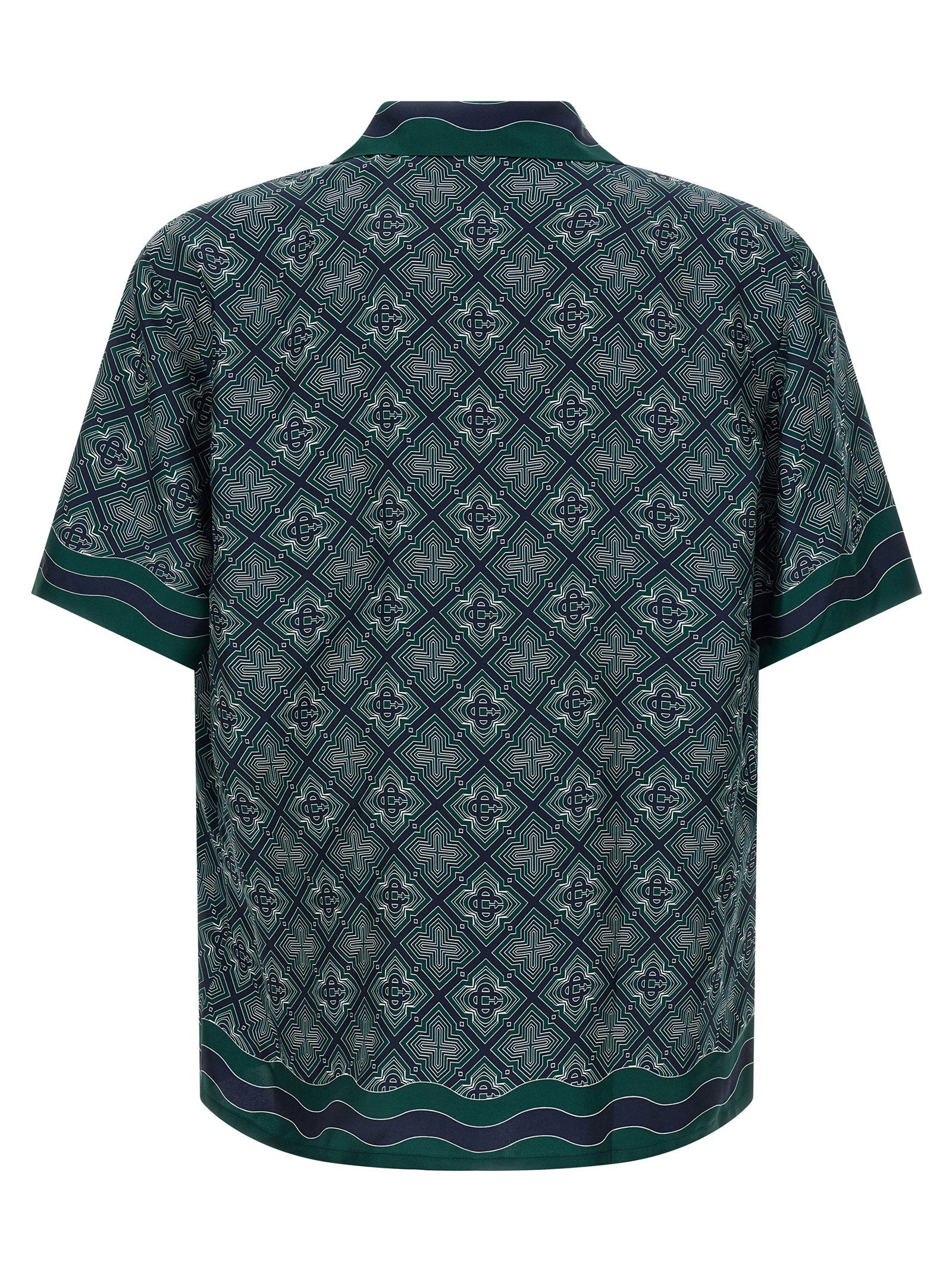 Casablanca Radiating Monogram Shirt – 100% silk - view 2