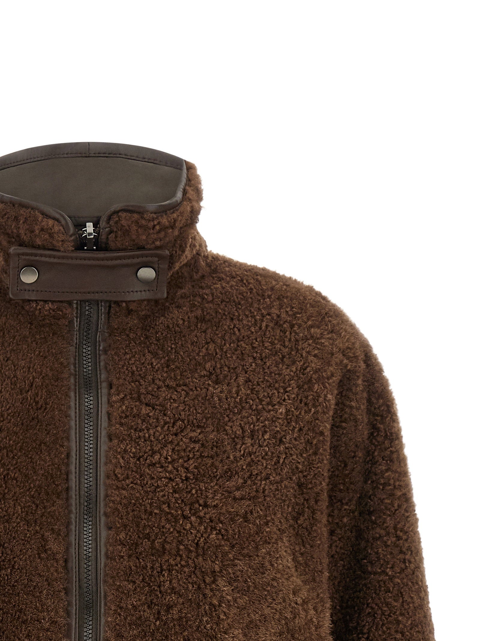 Brunello Cucinelli Fuzzy Reversible Jacket - view 4