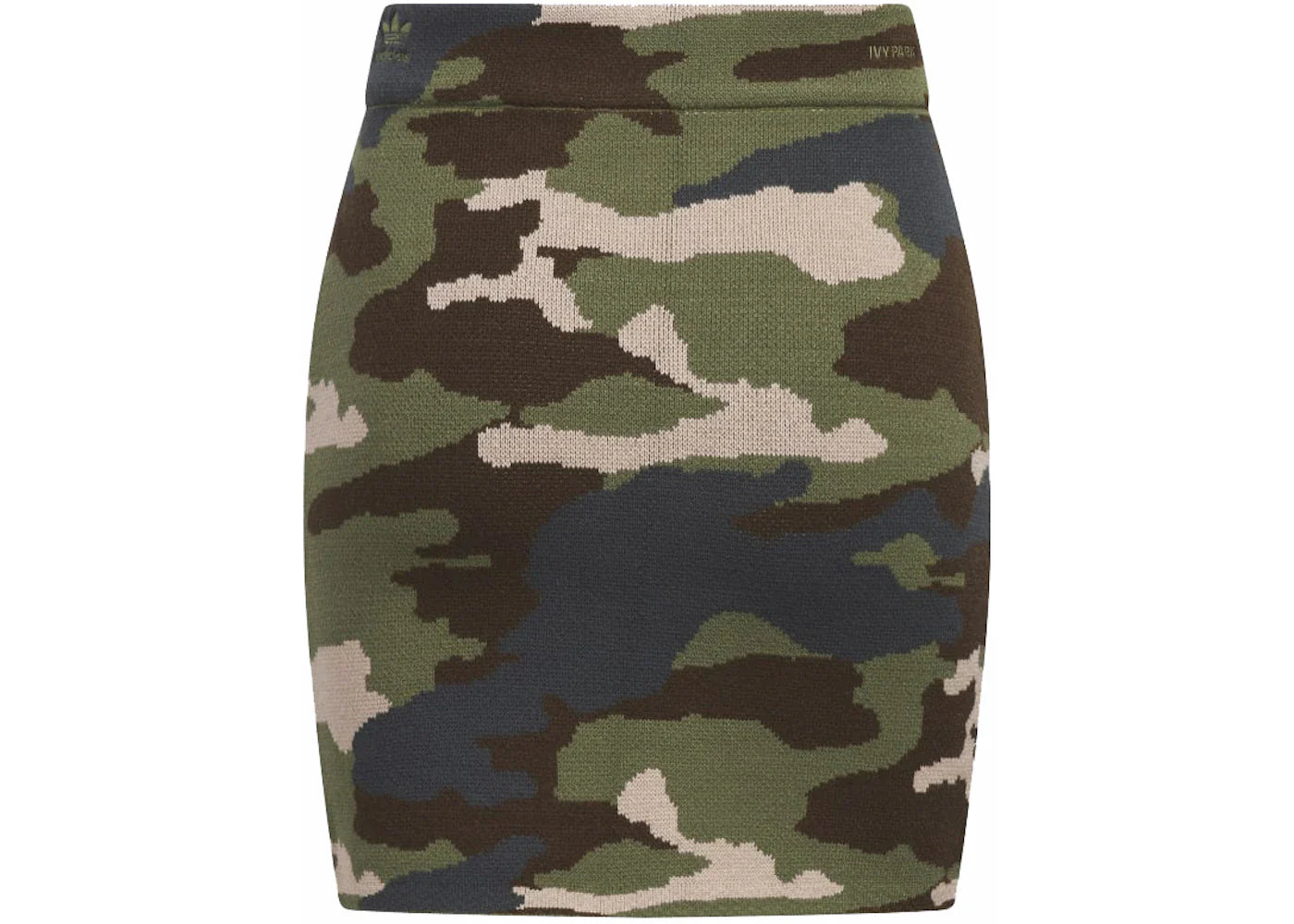 adidas Ivy Park Ribbed Skirt AOP Camo - view 2