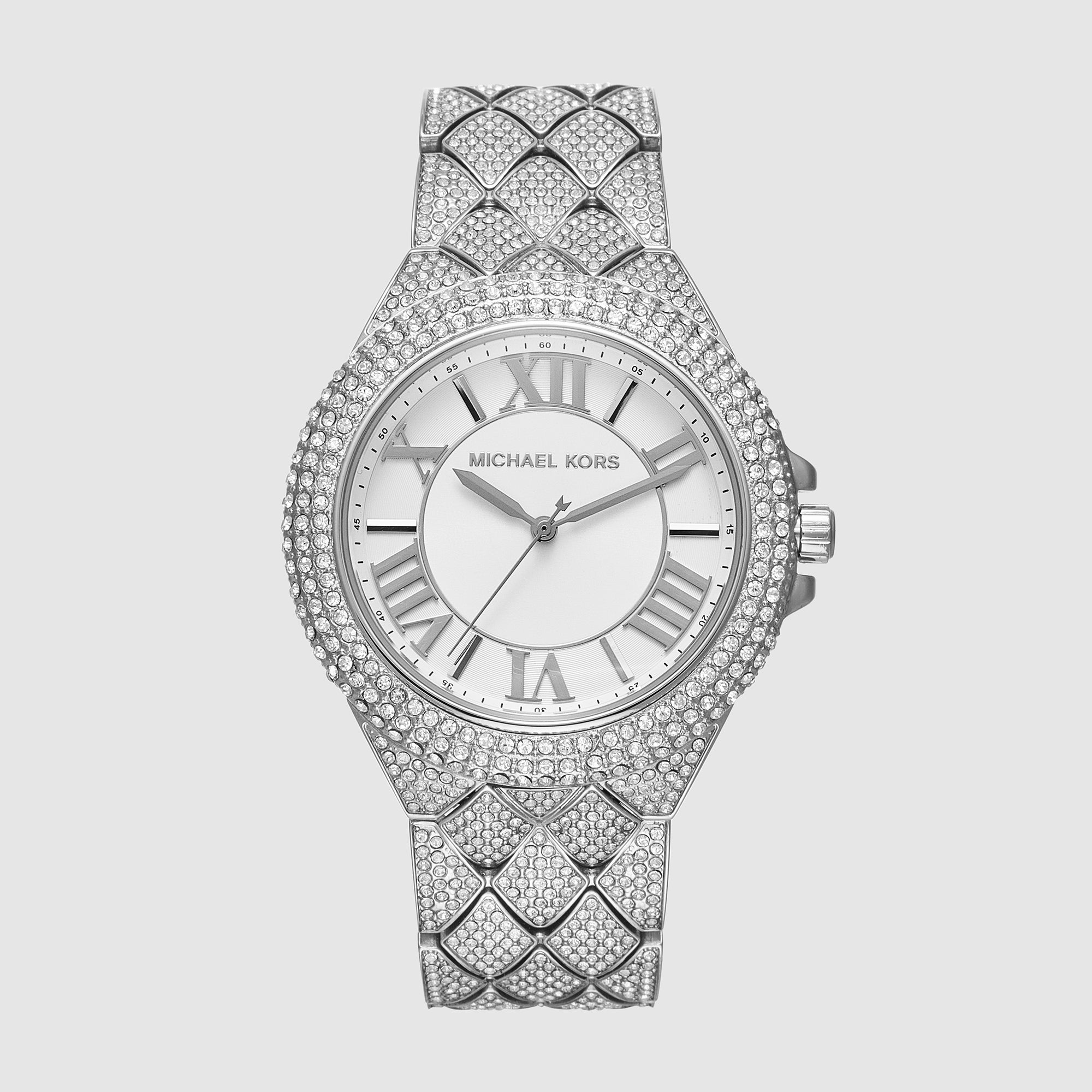 Michael Kors Camille Women Quartz White Dial Analog Stainless Steel Watch MK4803