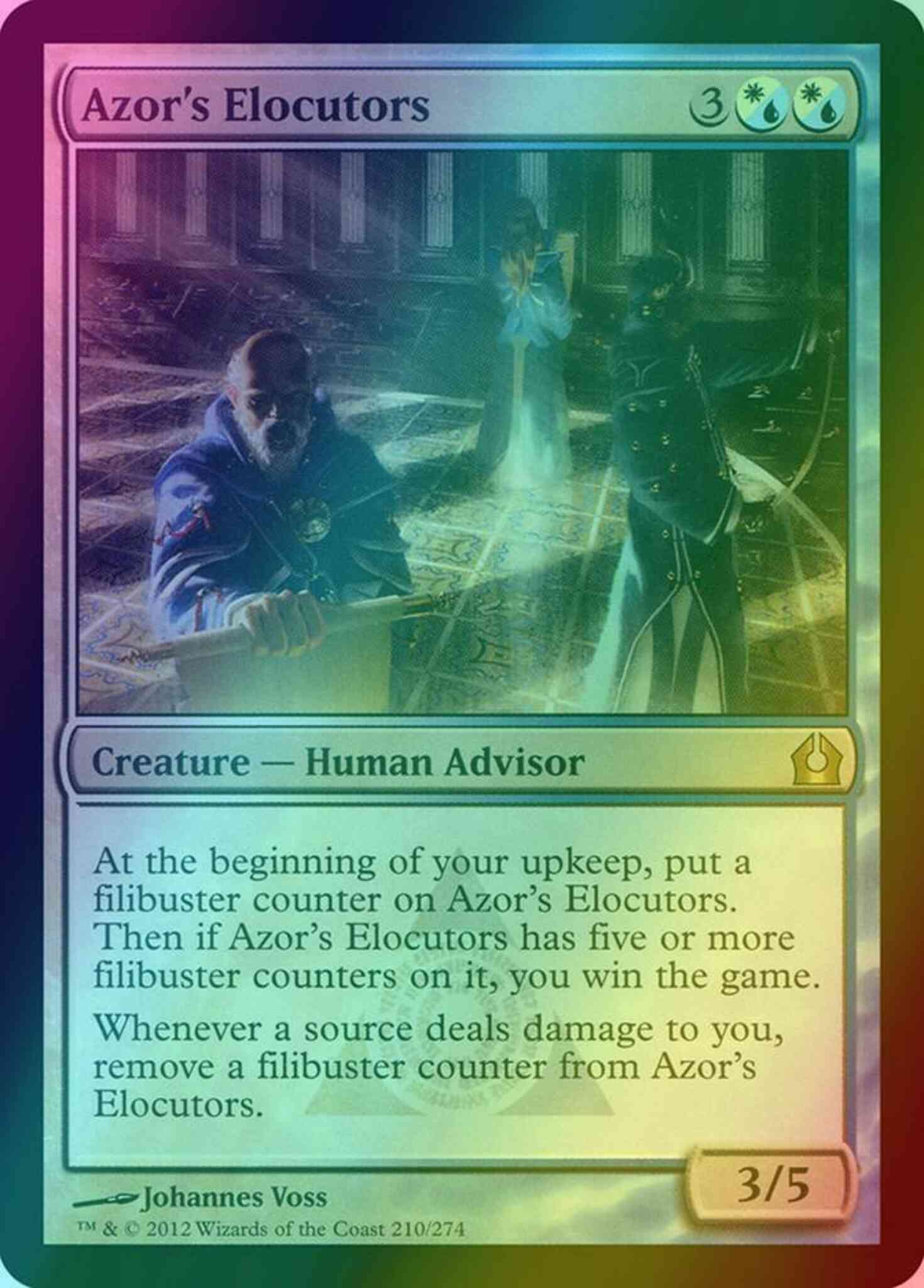 Elocutors 210 return – Magic Azor's Elocutors [210] [Return To Ravnica] [Foil]