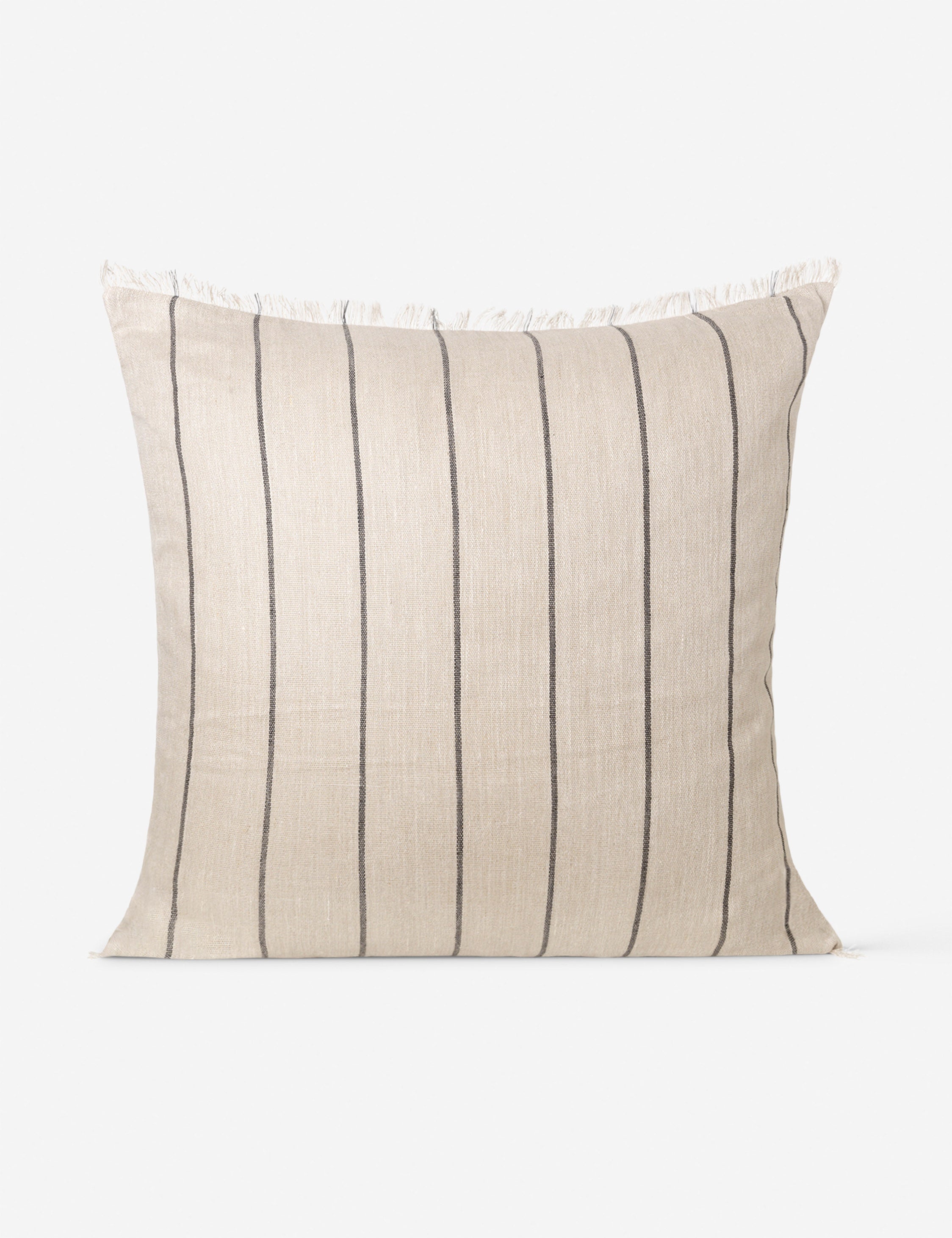 Lulu and Georgia Calm Pillow by Ferm Living – Natural and Black - view 2