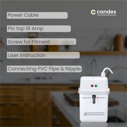 Candes Prompt 1 L Instant Water Geyser ( White) - view 2