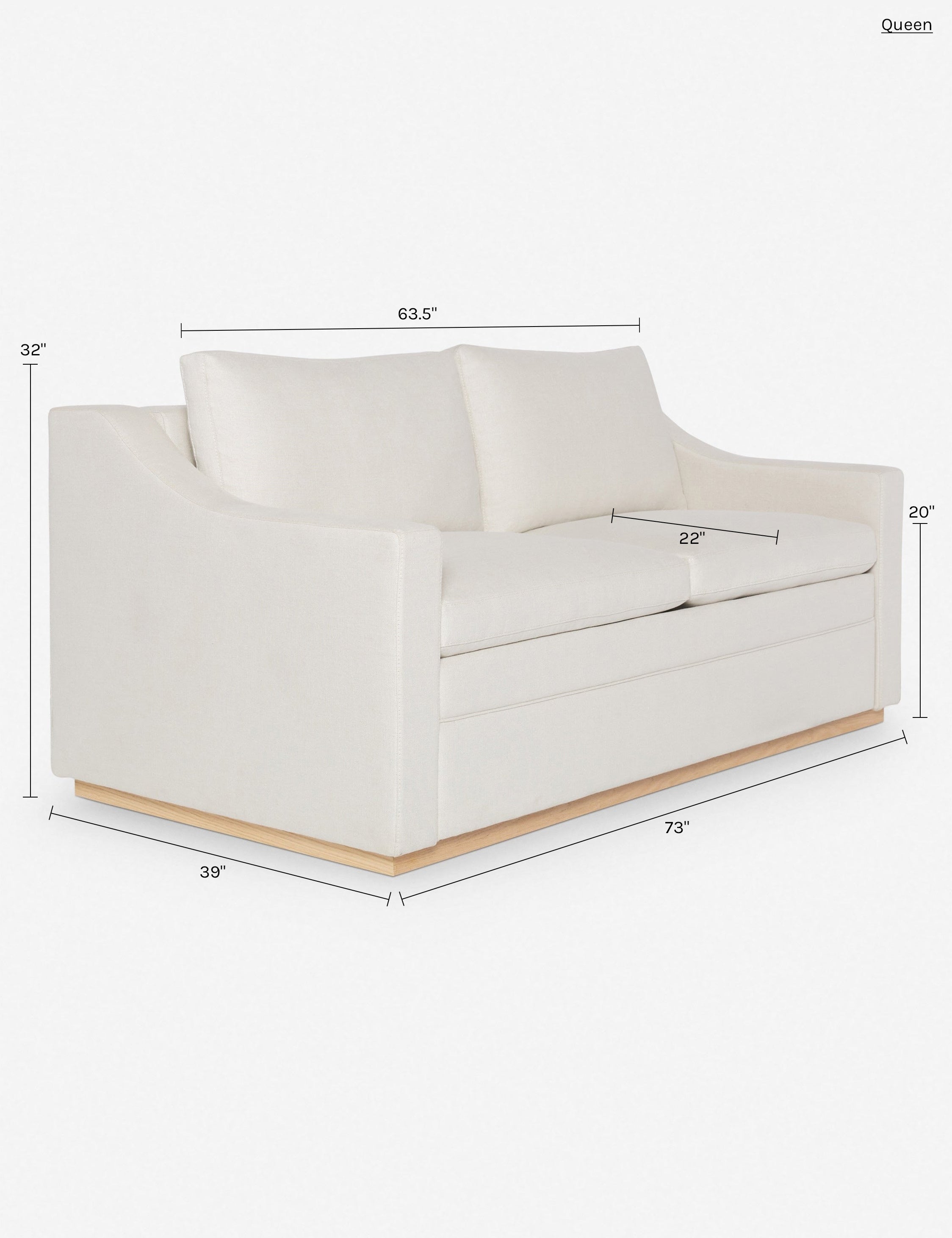 Lulu and Georgia Coniston Sleeper Sofa by Ginny Macdonald - view 126