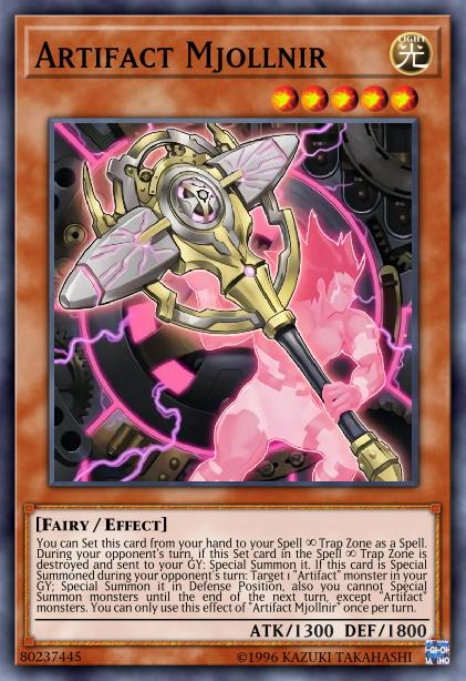 Yu-Gi-Oh! Artifact Mjollnir - EXFO-EN028 - Common - Unlimited