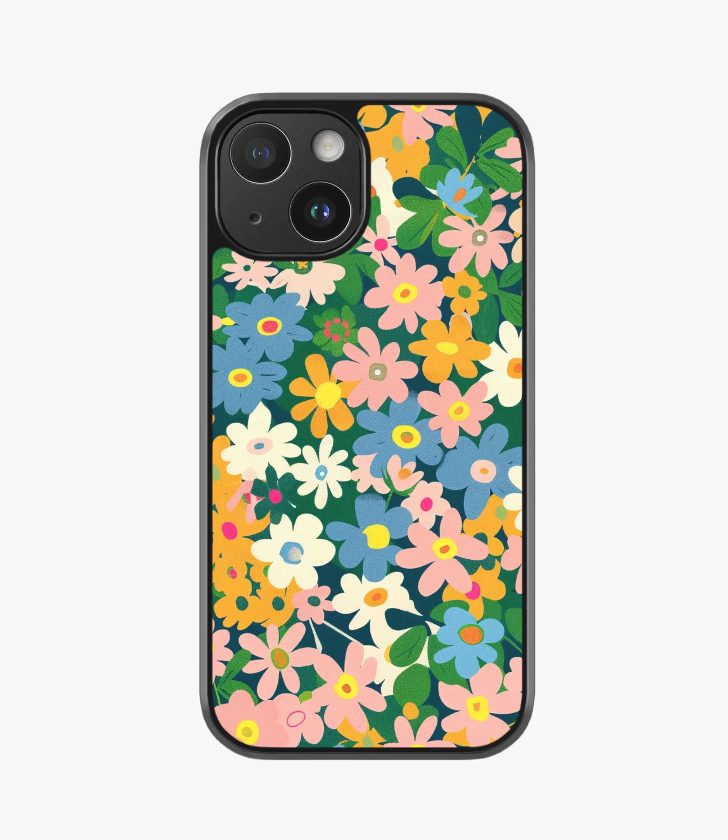 The Case Company Rainbow Petals Hybrid Matte Case