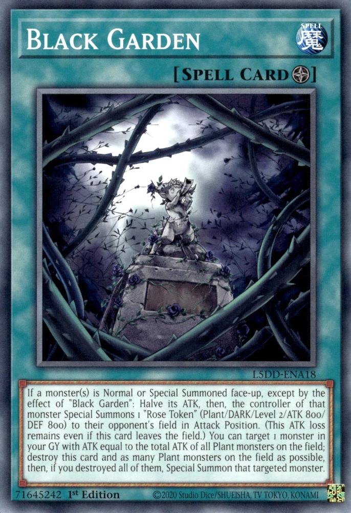 Yu-Gi-Oh! Black Garden - L5DD-ENA18 - Common - 1st Edition