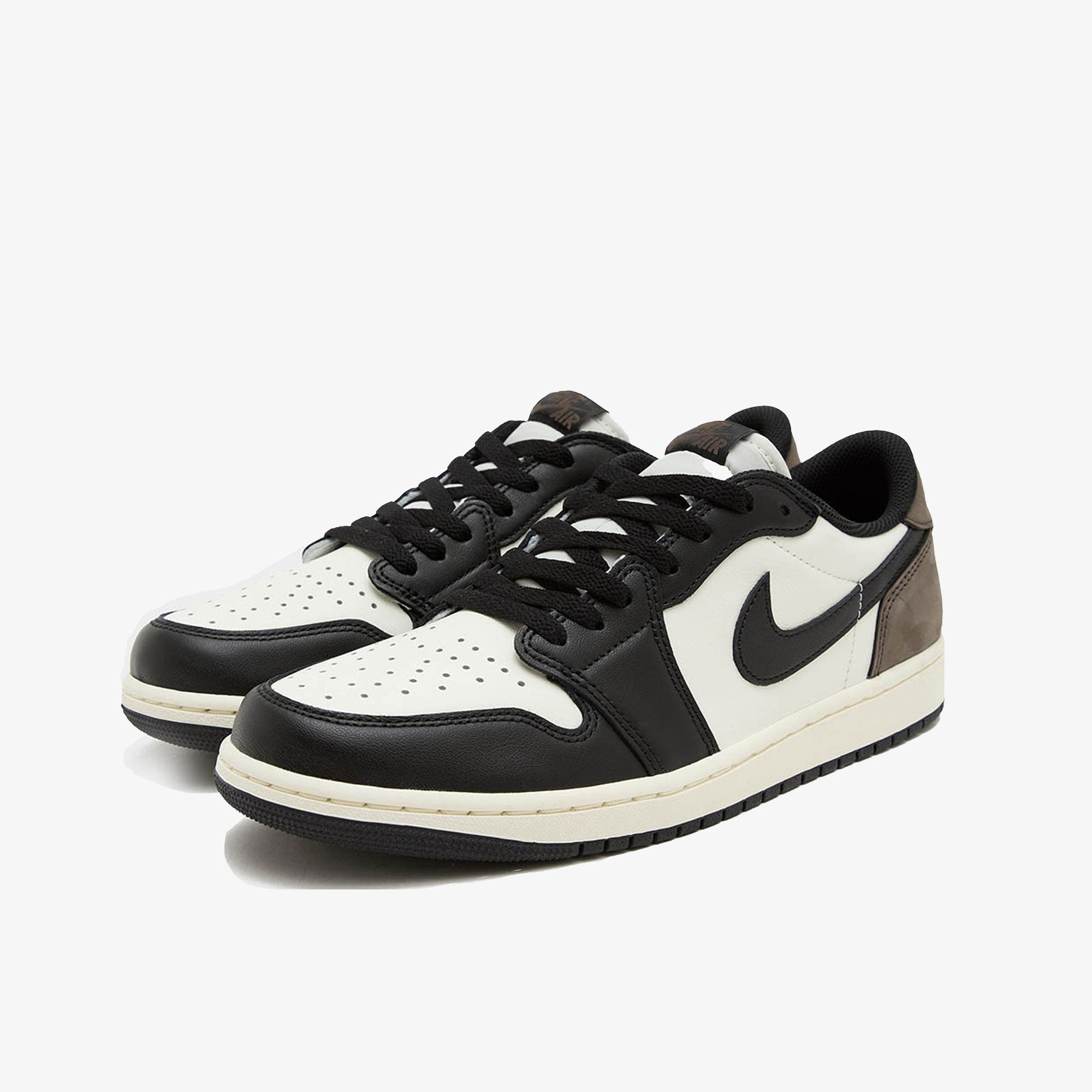 Jordan | Air Jordan 1 Low Og"mocha" { Sail/black-dark Mocha - view 2