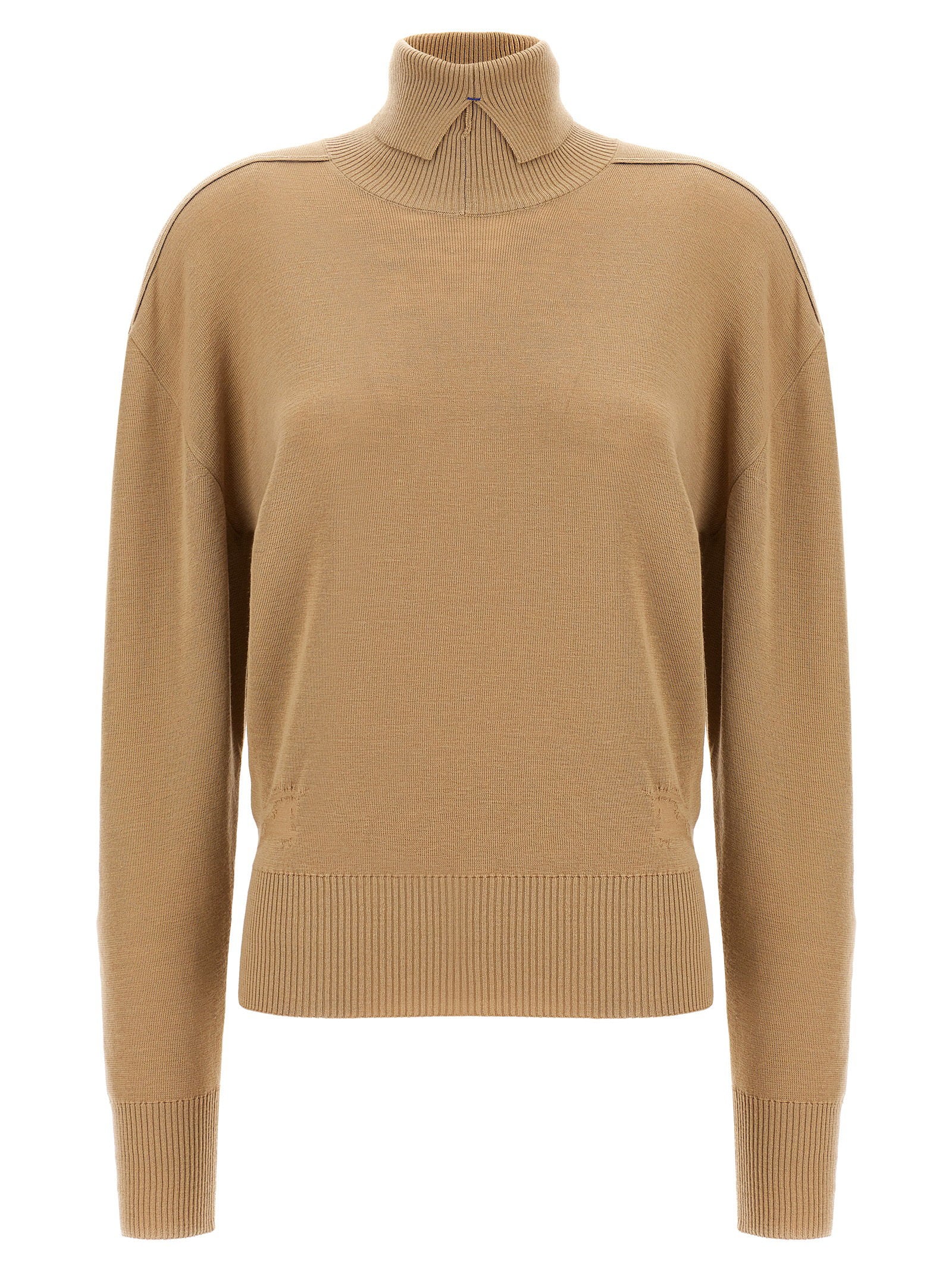 Burberry Turtle-neck Sweater – 100% wool
