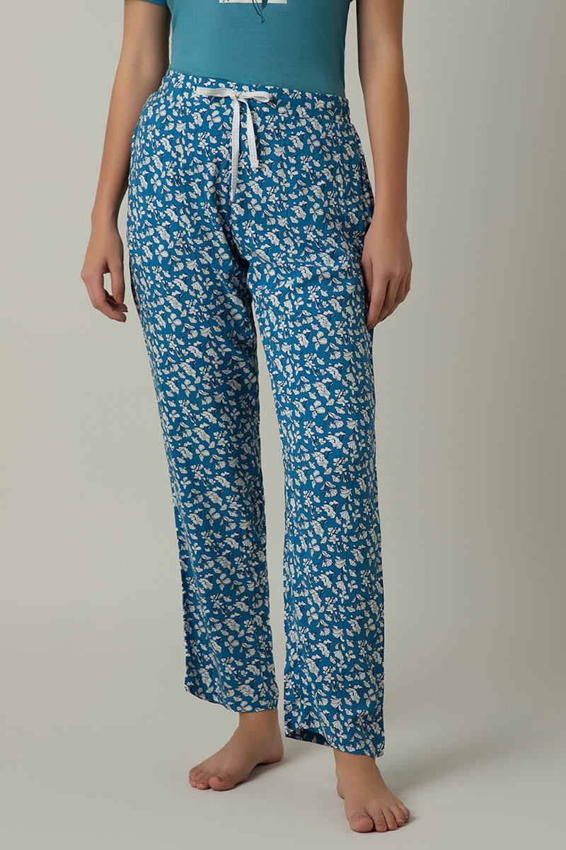 Amante Full Length Pyjama Bottom - Vallarta Ditsy Print