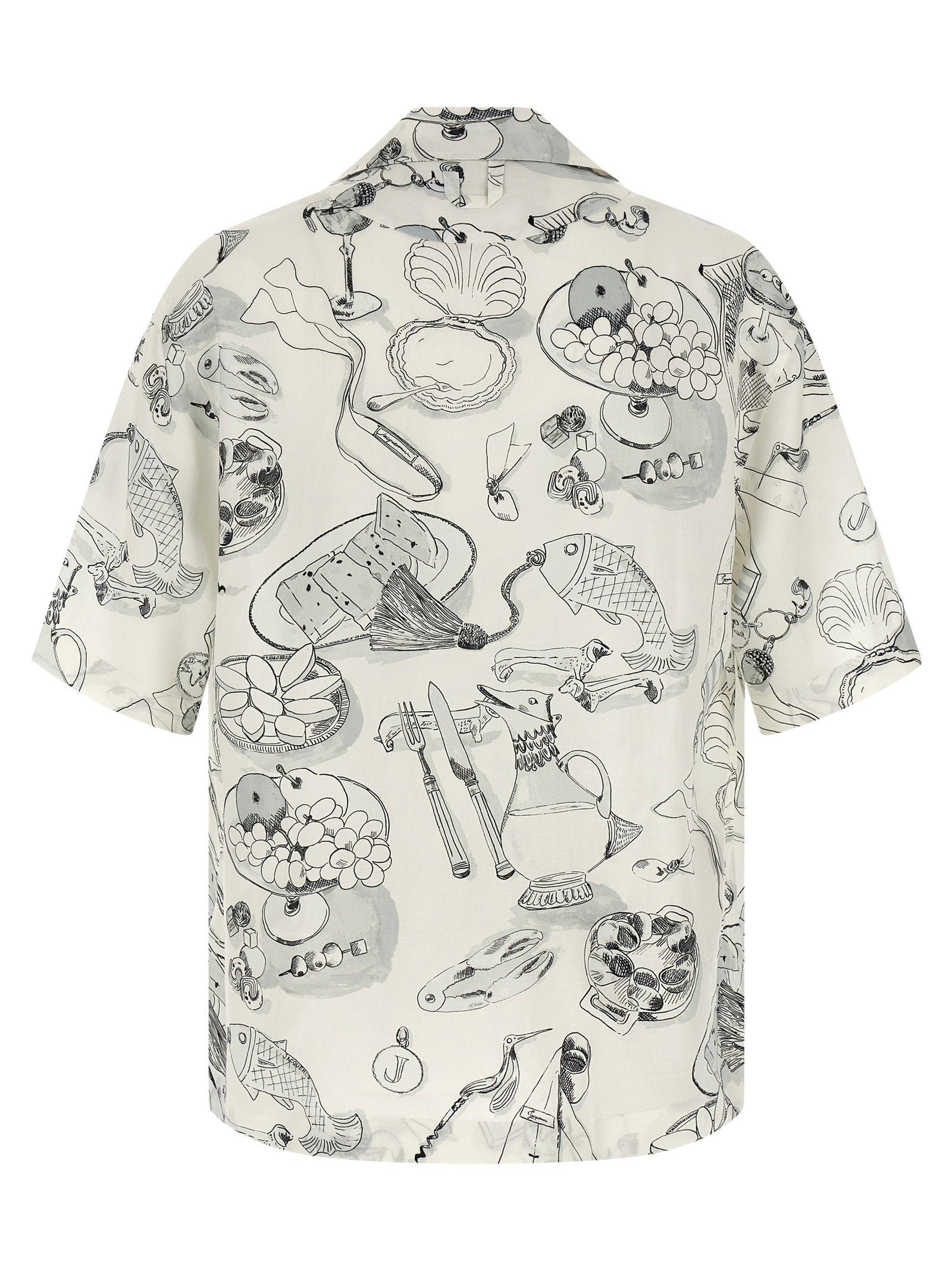 Jacquemus La Chemise Cocktail Shirt – 69% viscose 31% linen - view 2