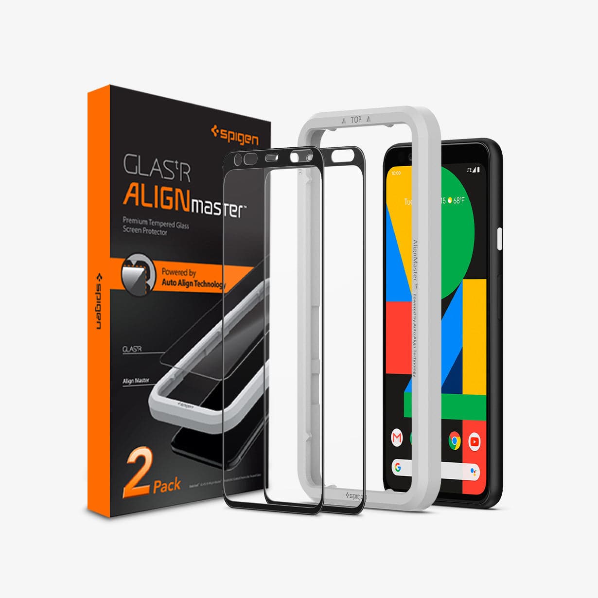 Pixel 4 Series - Alignmaster Full Cover – Clear