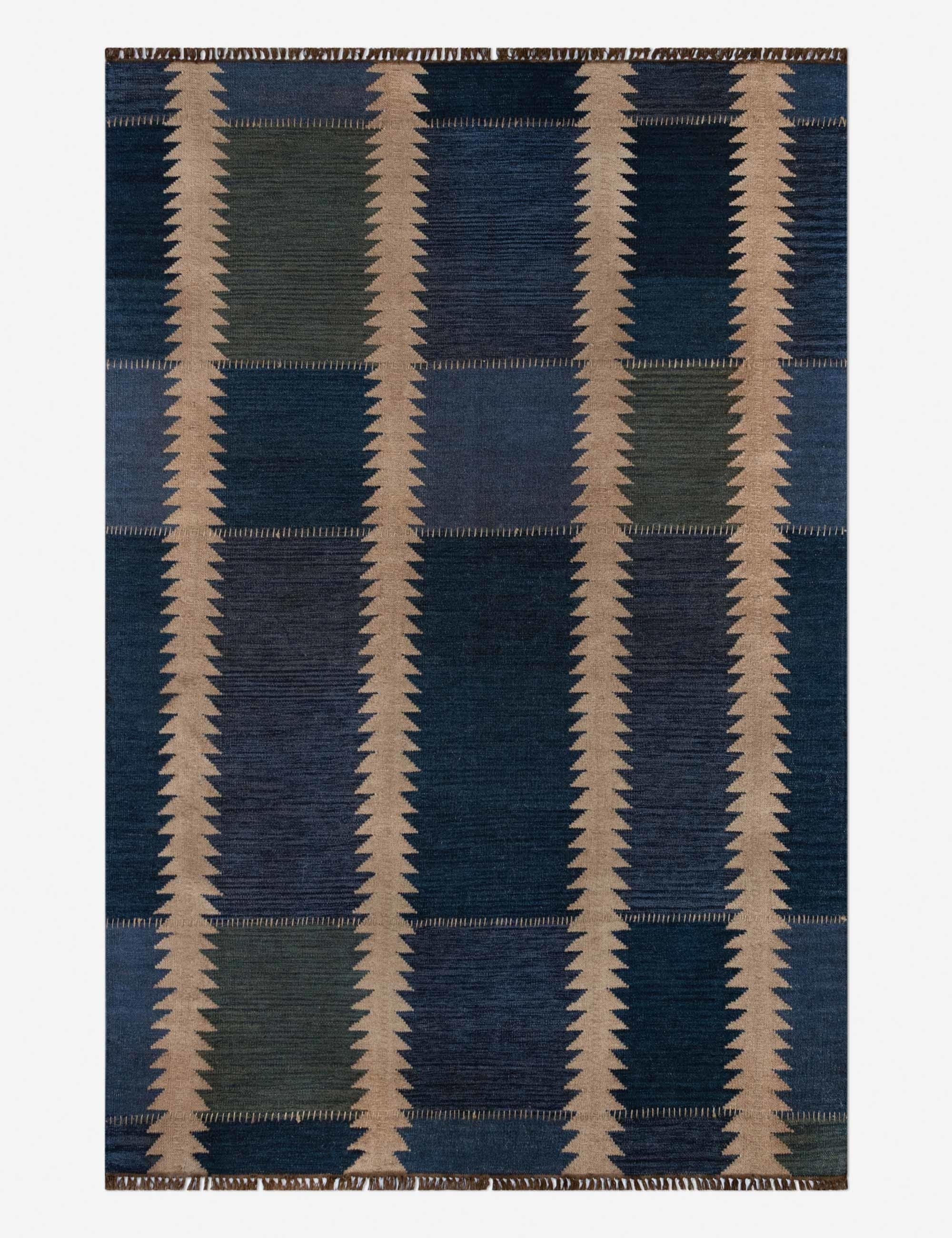 Lulu and Georgia Vion Handwoven Wool Rug