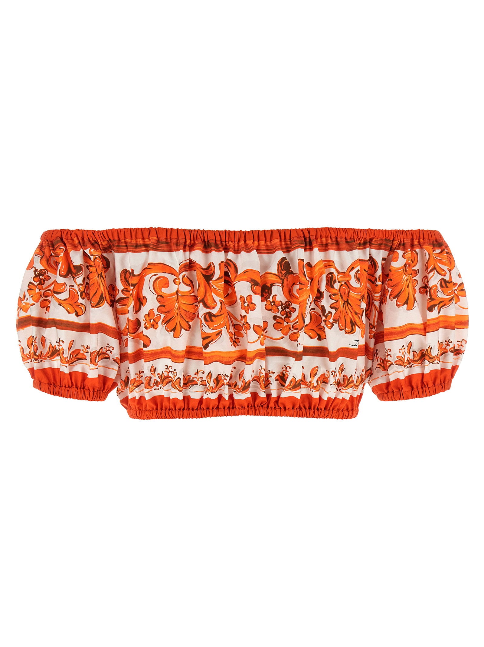 Dolce & Gabbana Maiolica Top – 100% cotton - view 2
