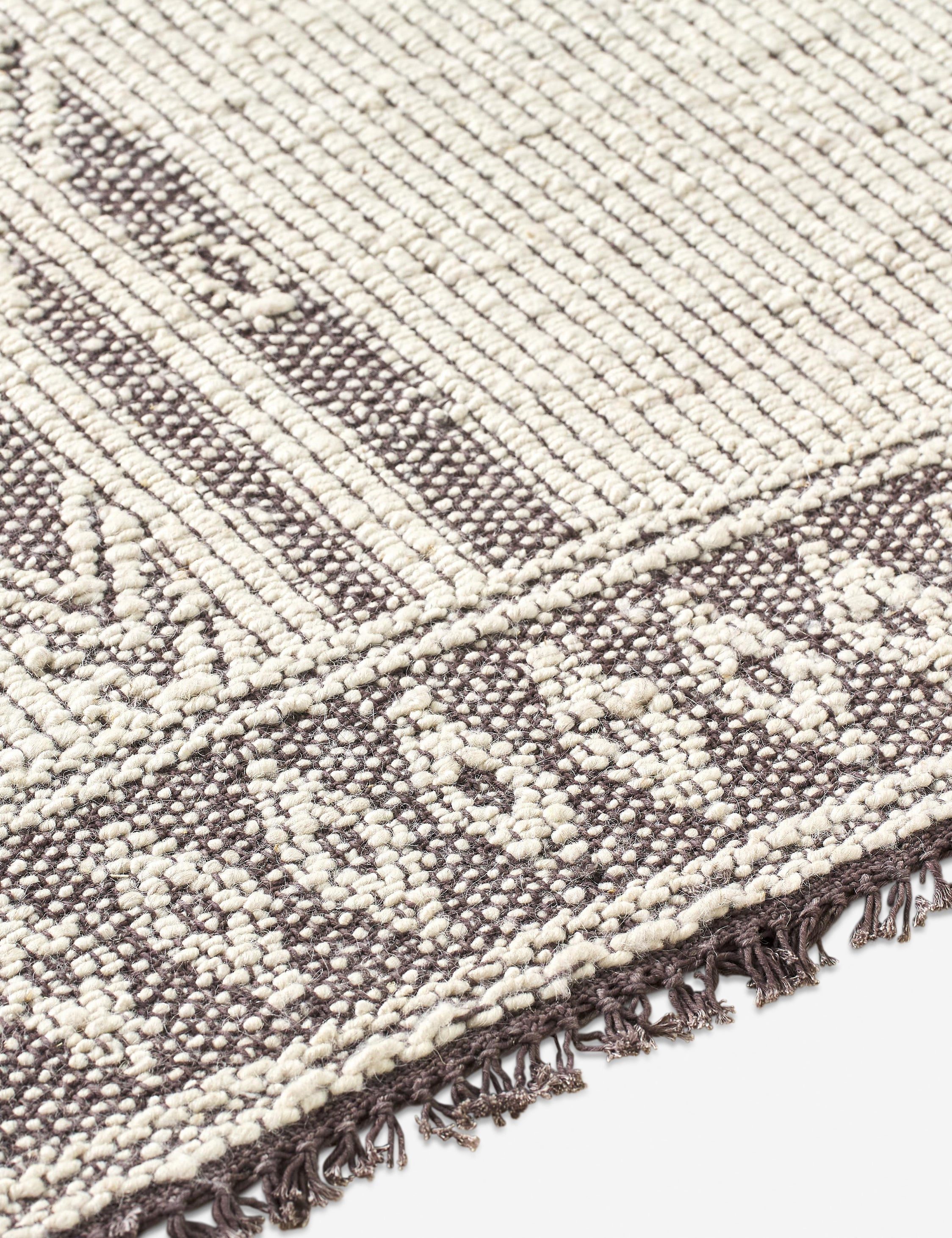 Lulu and Georgia Delgado Handwoven Wool Rug – Gray - view 4