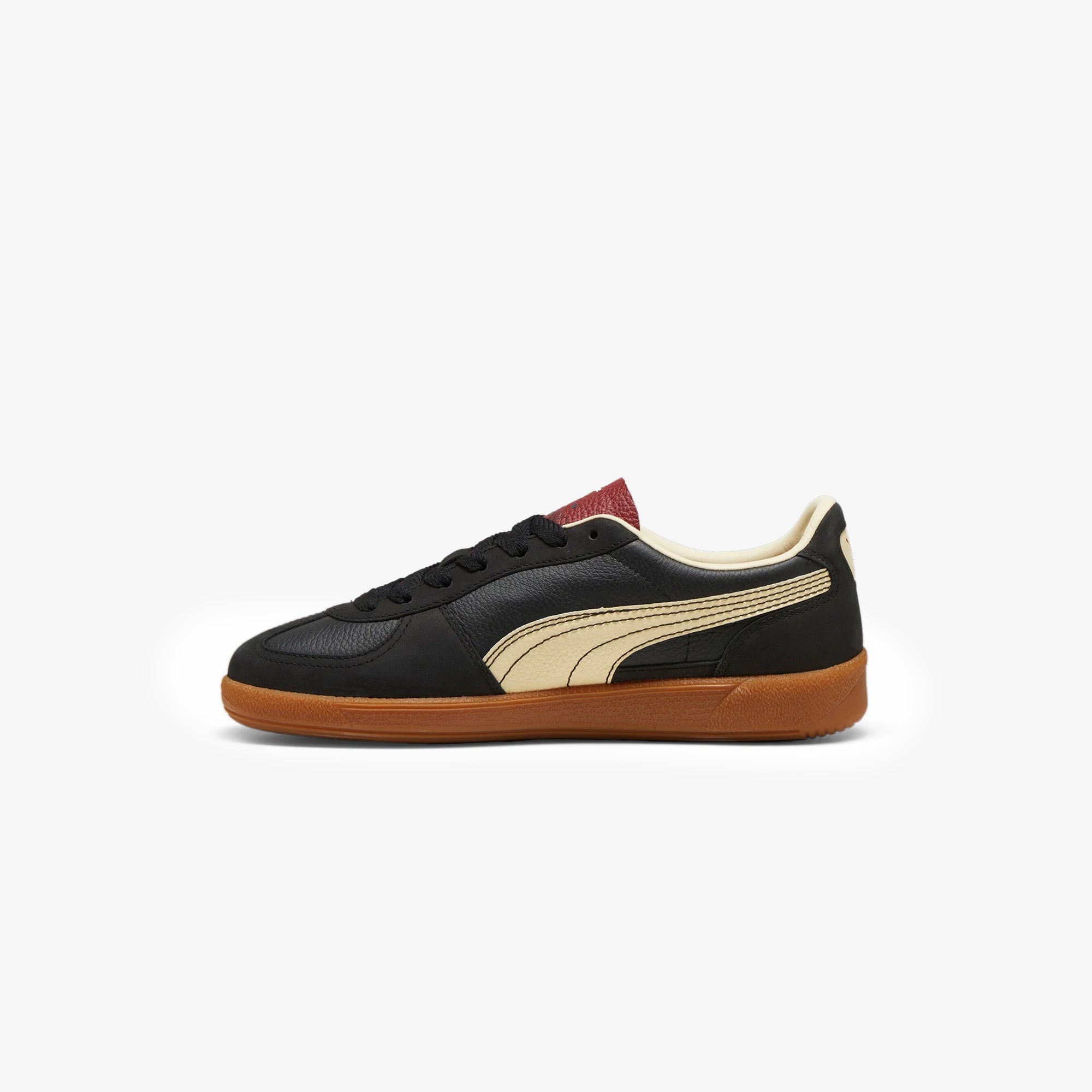 Puma Palermo Players Lane Unisex Sneakers Black-Intense Red - view 2