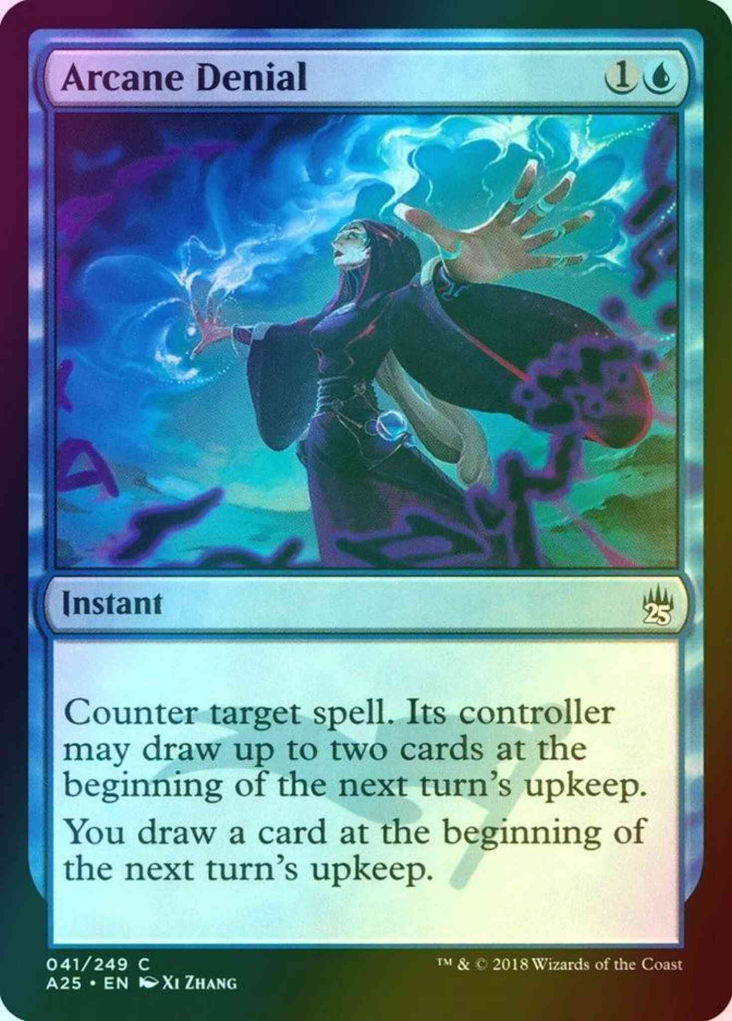 Arcane denial 41 – Magic Arcane Denial [41] [Masters 25] [Foil]