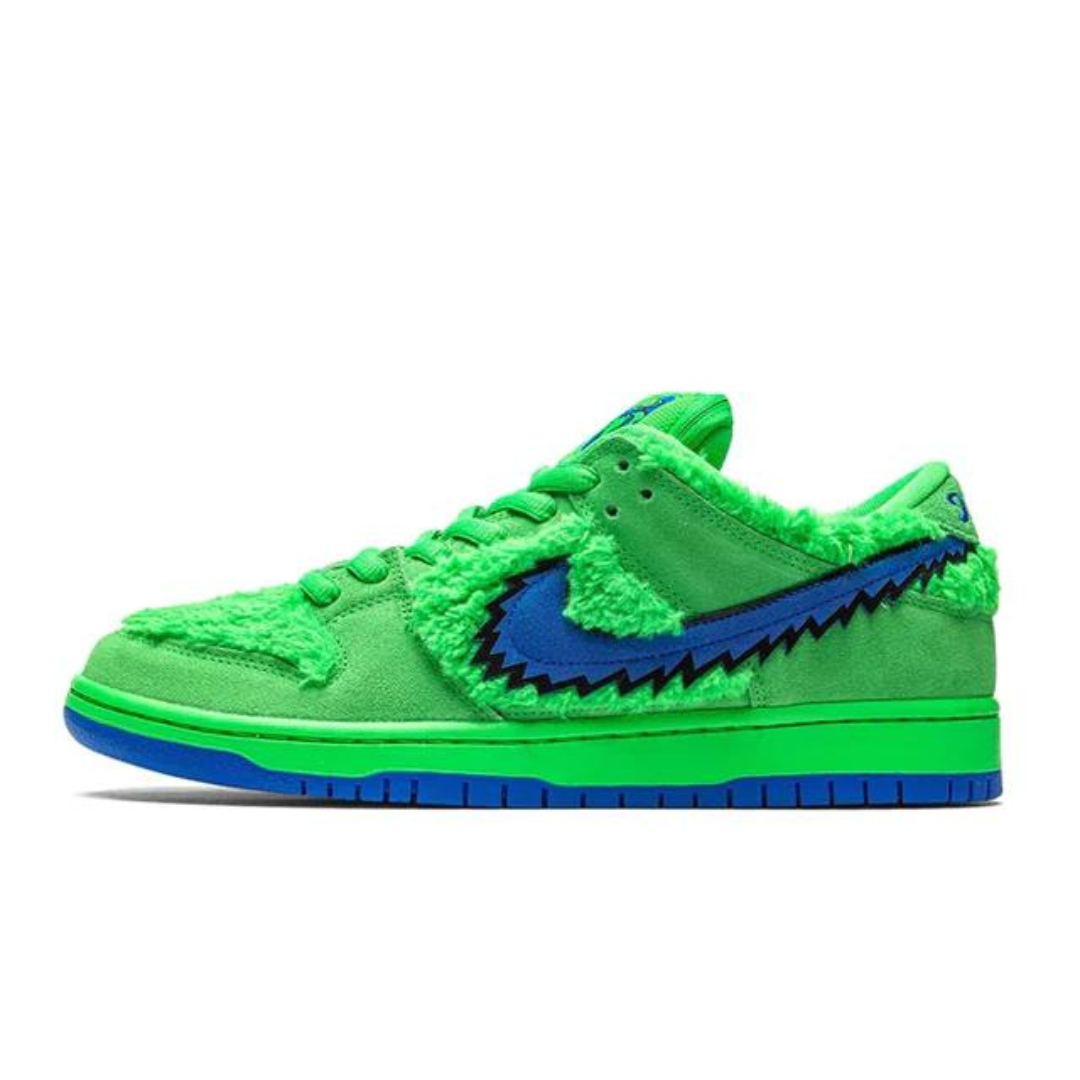 Cop Underdog Grateful Dead X SB Dunk Low Green Bear