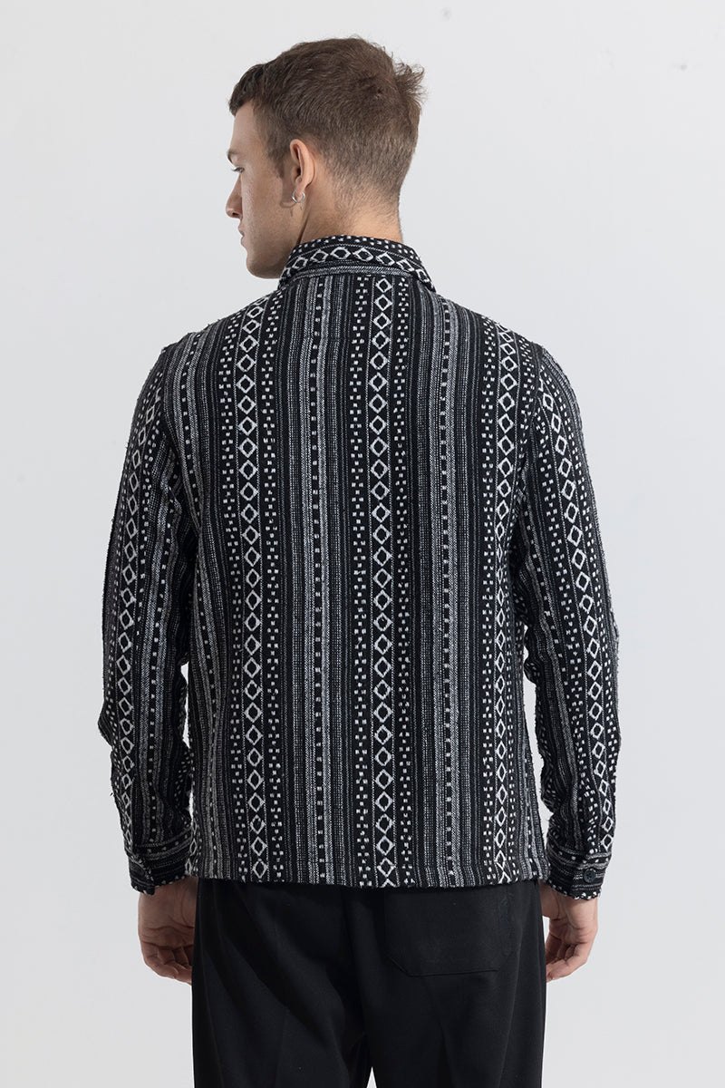 SNITCH Verdant Line Black Shirt - view 8