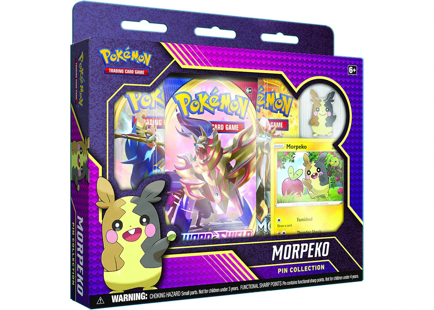 Pokémon 2020 Pokemon TCG Morpeko Pin Collection