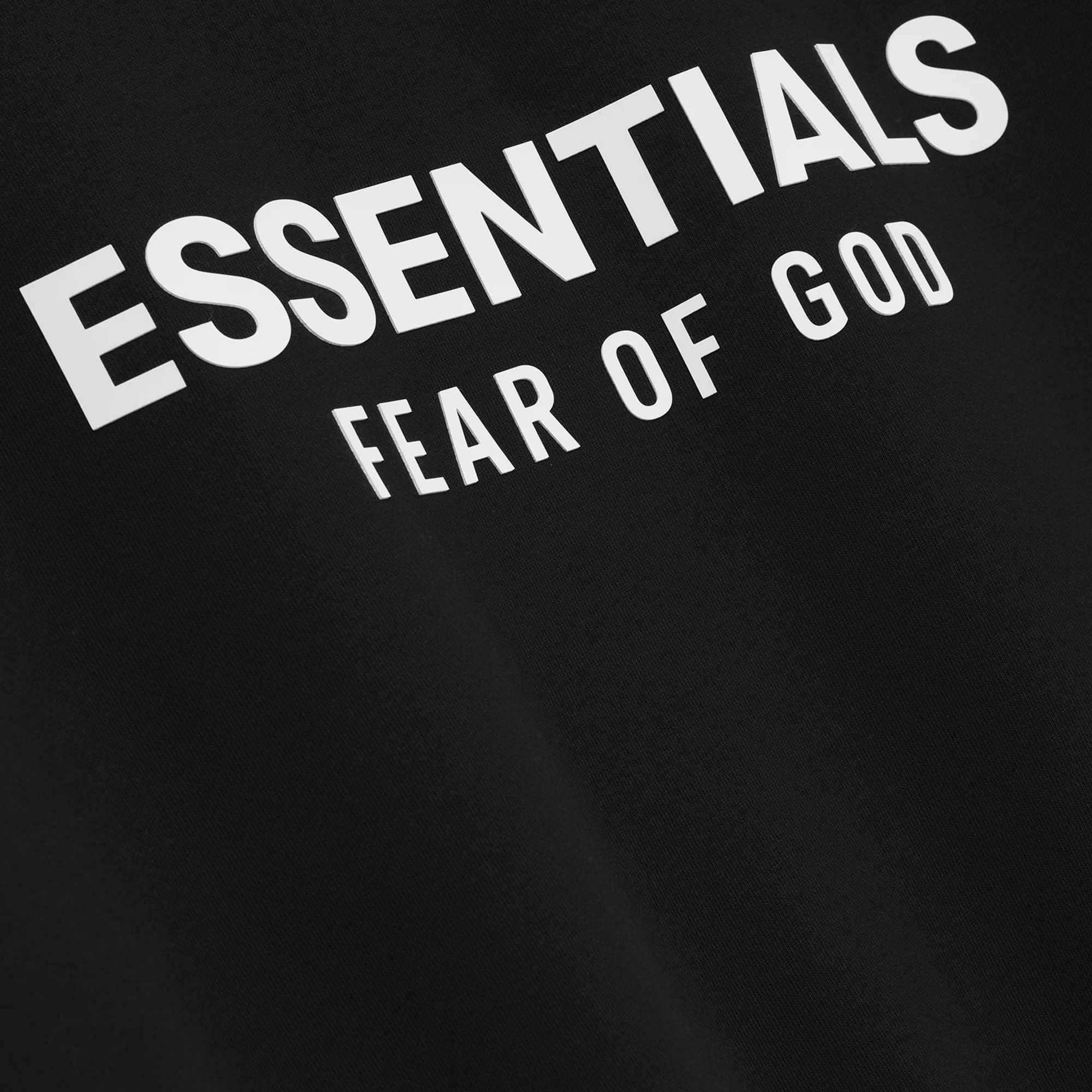 Fear Of God Essentials SS25 Classic Crewneck Sweatshirt - Jet Black - view 2