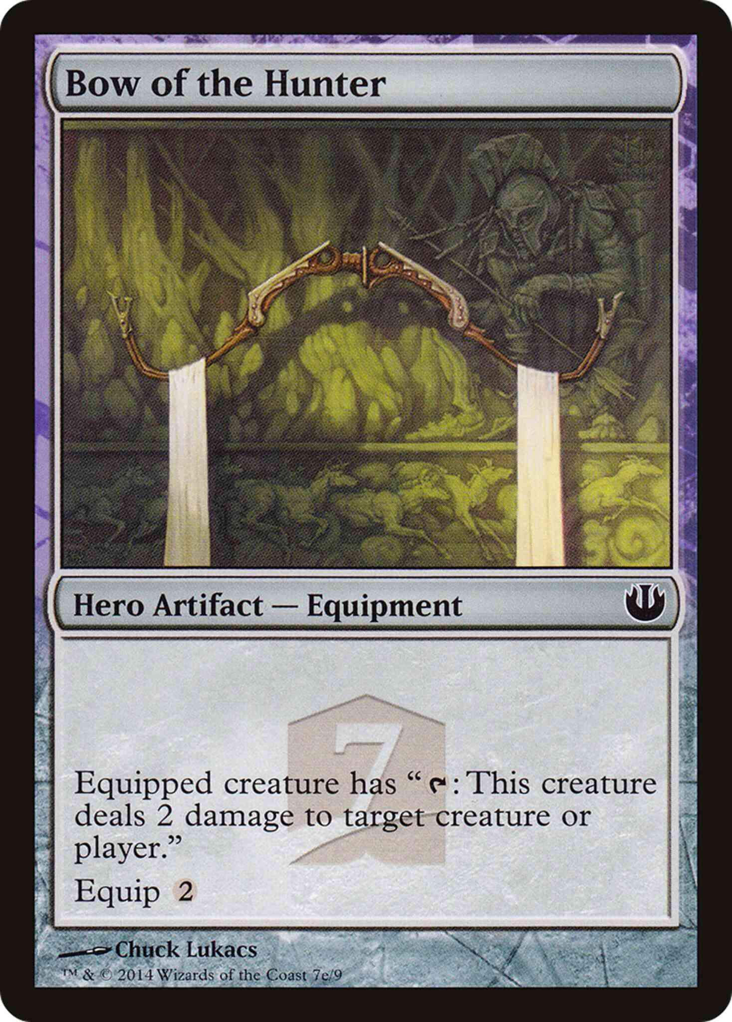 Hunter 7e journey – Magic Bow of the Hunter [7e] [Journey into Nyx Hero's Path] [Non-Foil]