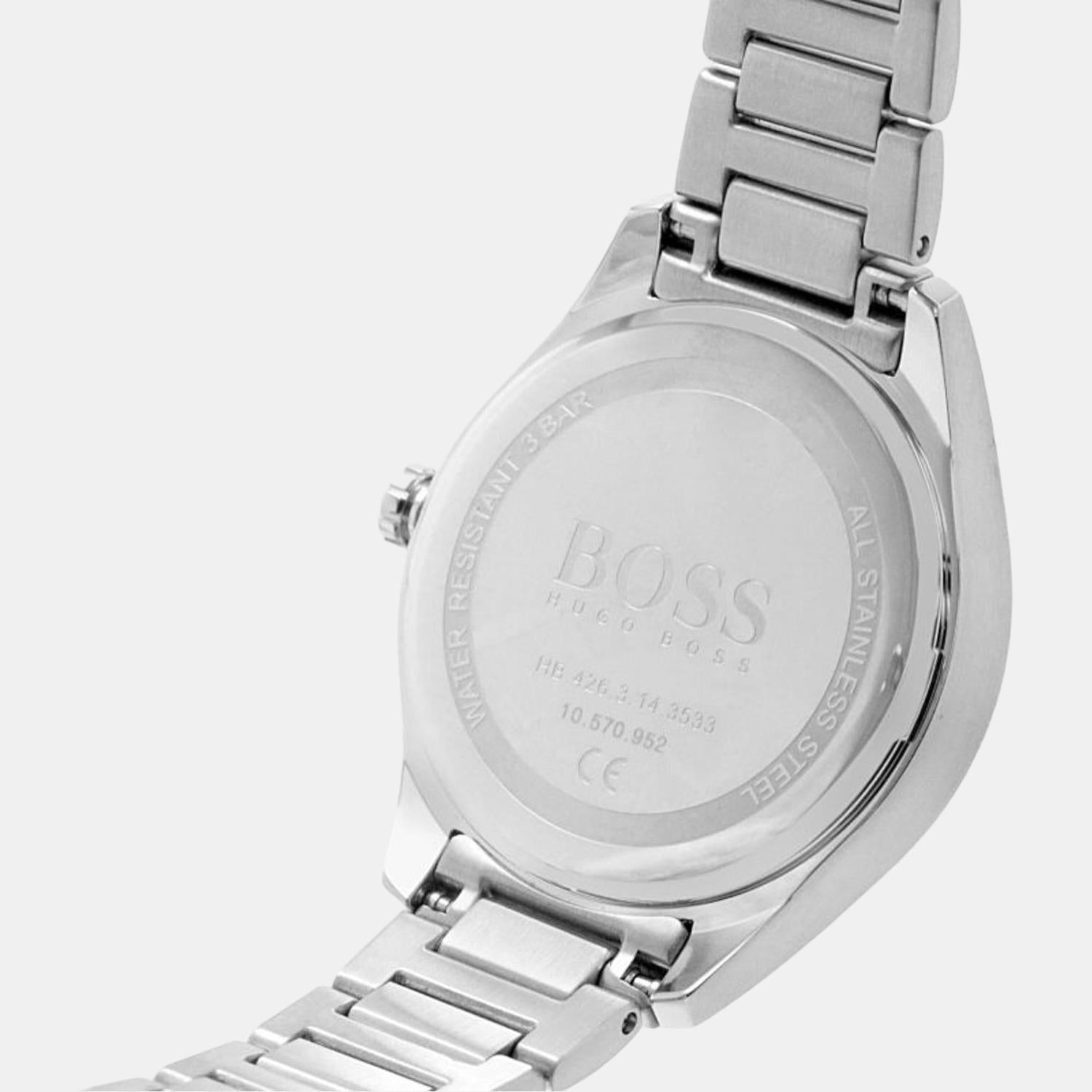 Boss Grand Course Women Quartz Blue Dial Analog Stainless Steel Watch 1502583 - view 5