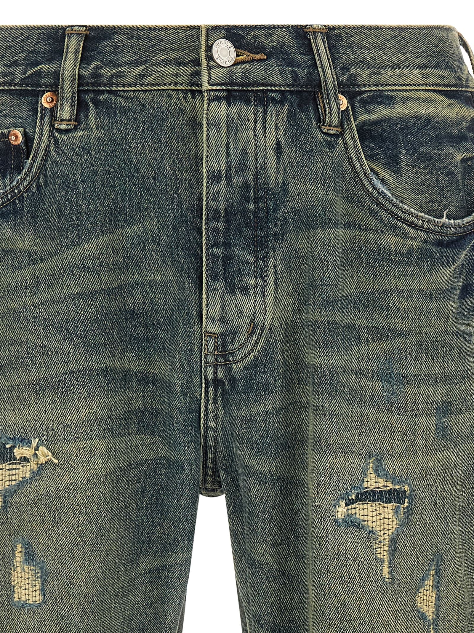 Purple P026 Jeans – 100% cotton - view 3