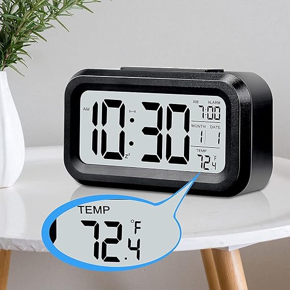 Catterton Large Display Digital Alarm Clock