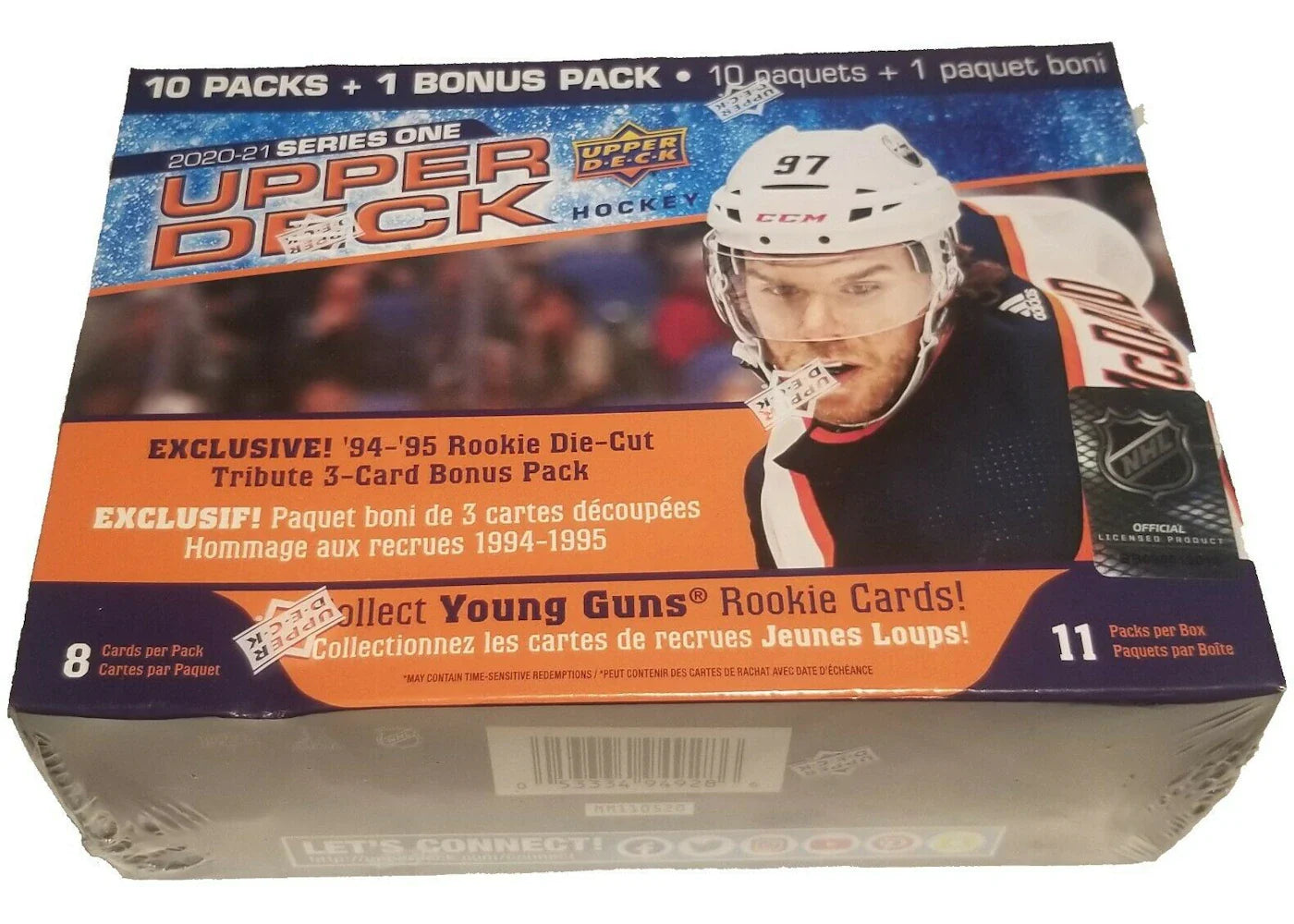2020-21 Upper Deck Series One Hockey 10 Pack Box