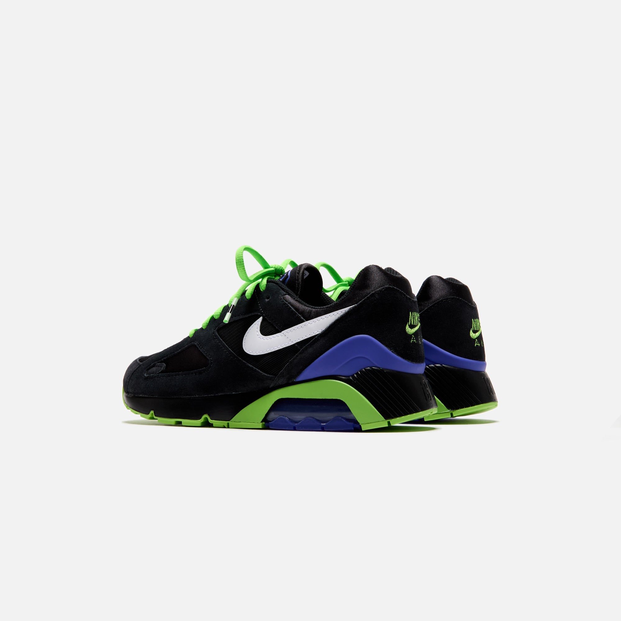 Nike Air 180 QS - Black / White / Action Green - view 4
