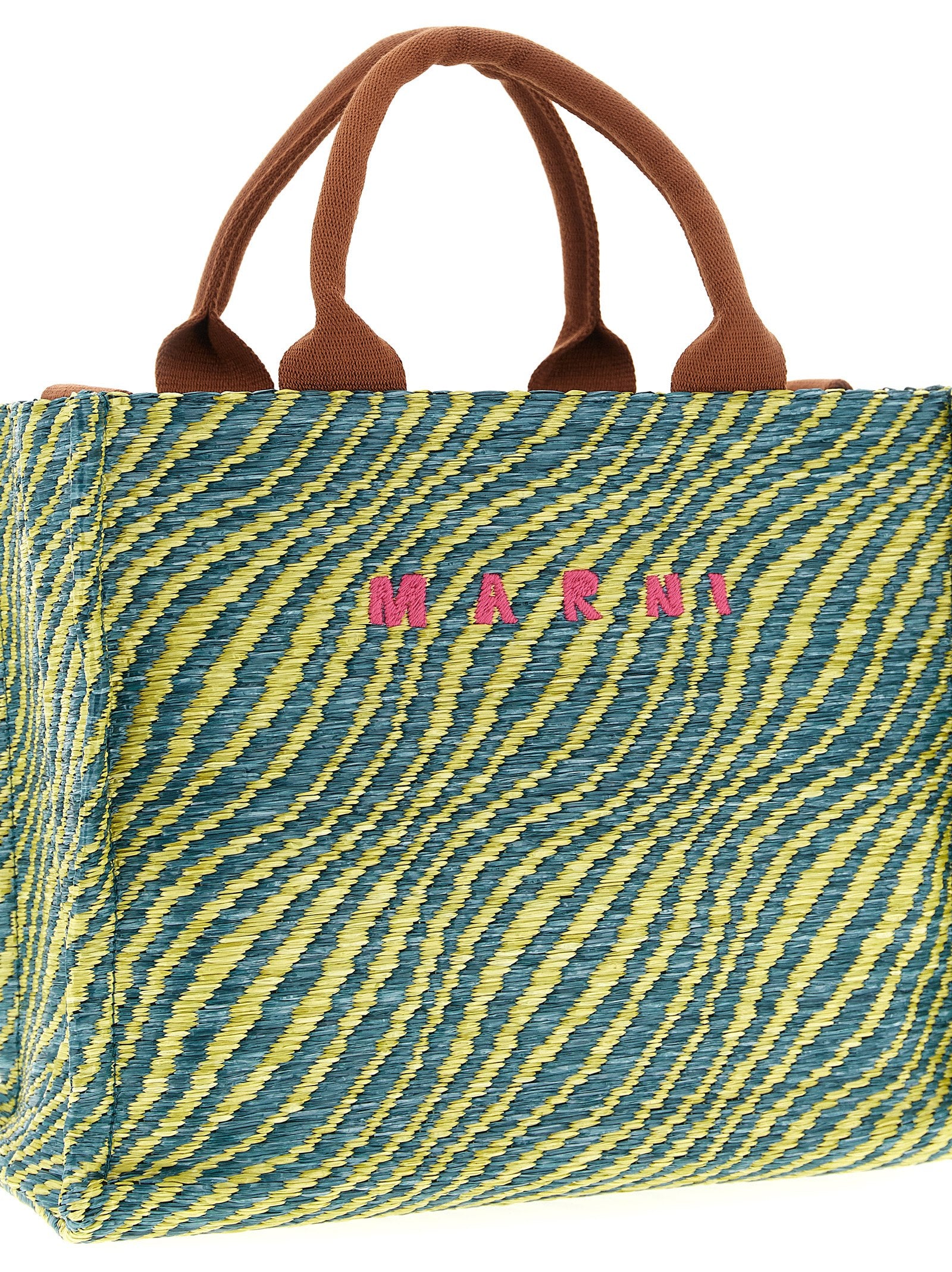 Marni Raffia Handbag - view 3