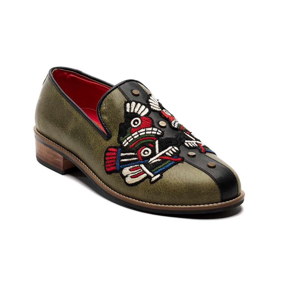 Banjaaran India Draco Slip_on for Women – Olive Green (discontinued) - view 5