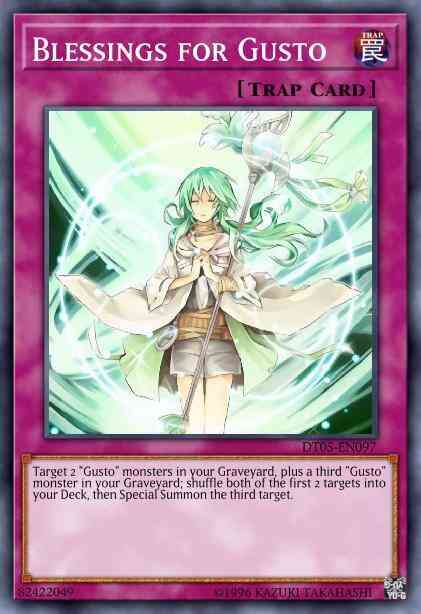 Yu-Gi-Oh! Blessings for Gusto - HA05-EN059 - Super Rare - 1st Edition