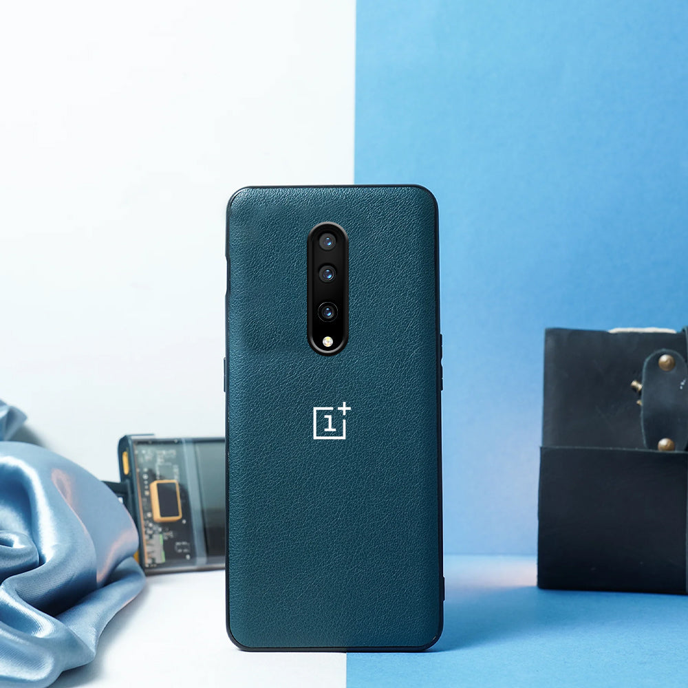 OnePlus 8 Classic Leather Texture Logo Case - view 2