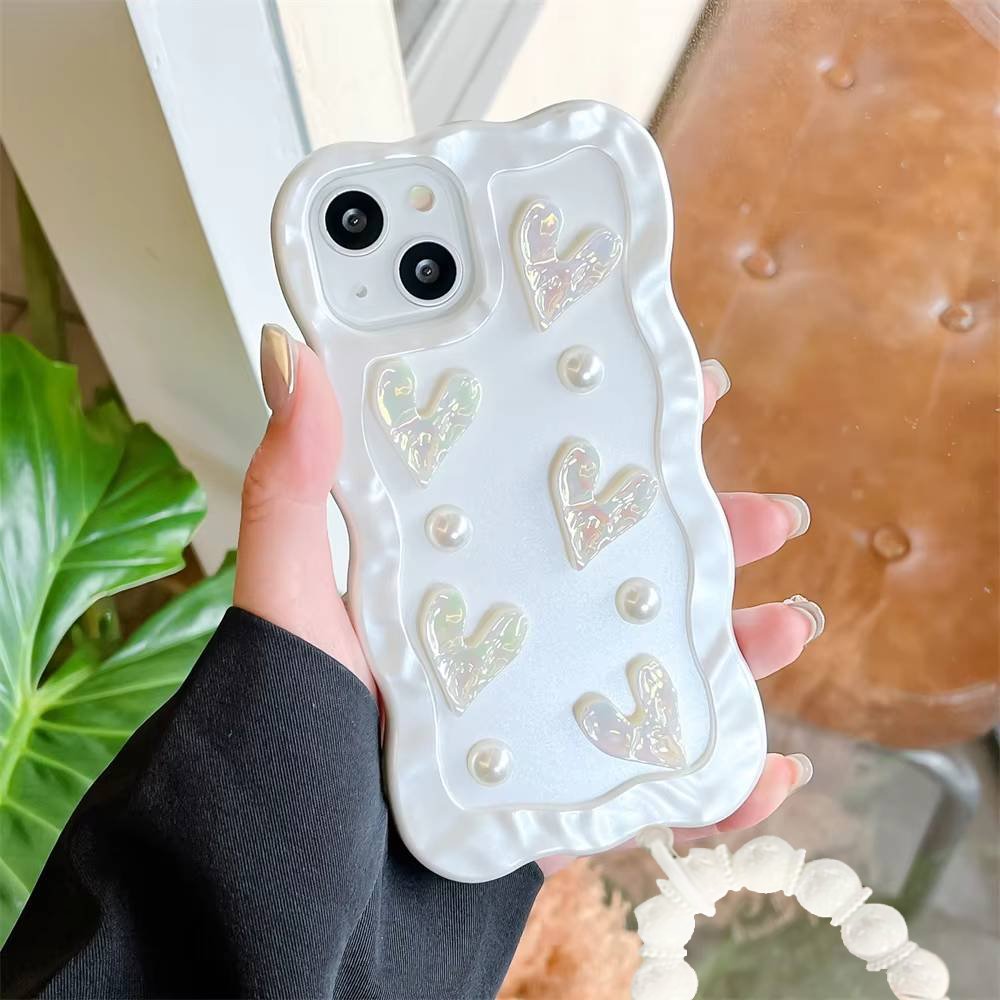 Peeperly Chic Wavey Border Love Case – No Color - view 4