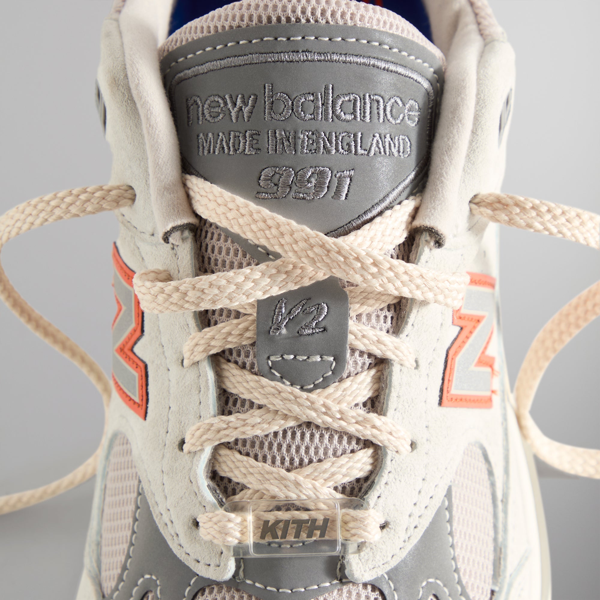 Kith & New Balance Madison Square Garden Made in UK 991V2 - Antarctica / Beige / Castlerock - view 10