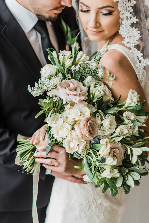 fiftyflowers.com Ethereal Blush and White Styled Wedding