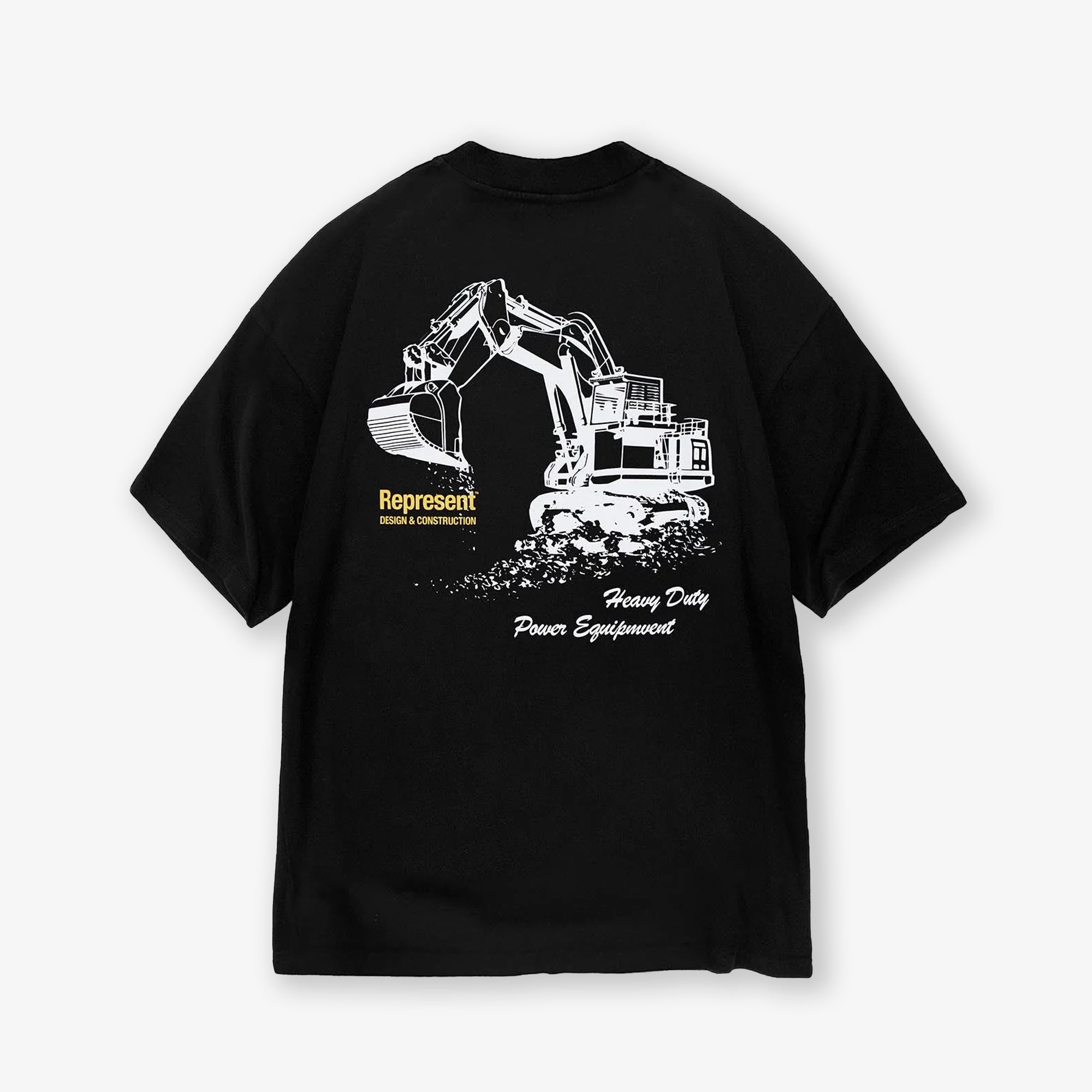 Design construction t-shirt – Represent | DESIGN & CONSTRUCTION T-SHIRT { BLACK