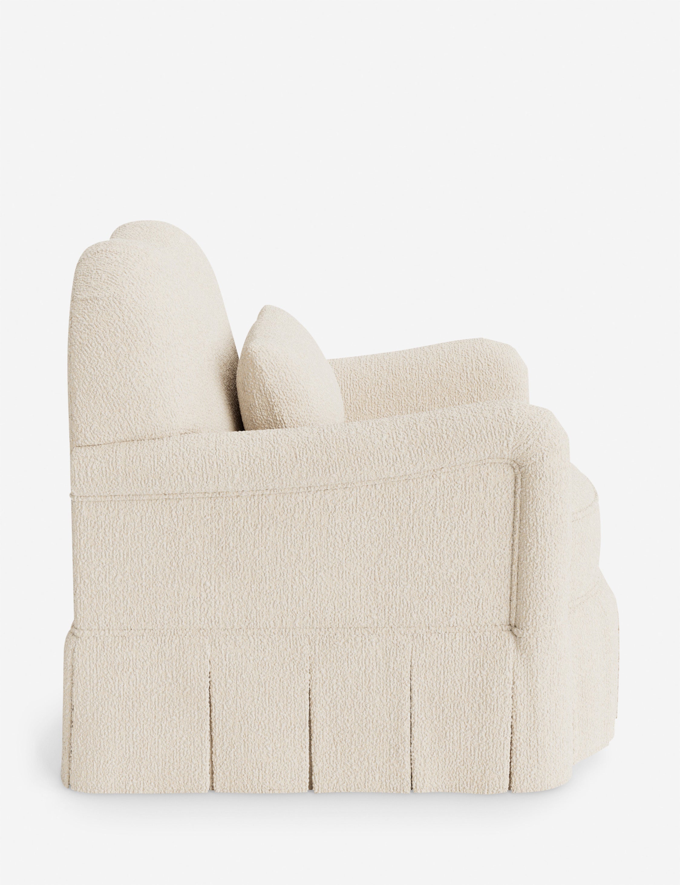 Lulu and Georgia Middleton Skirted Accent Chair by Ginny Macdonald - view 141