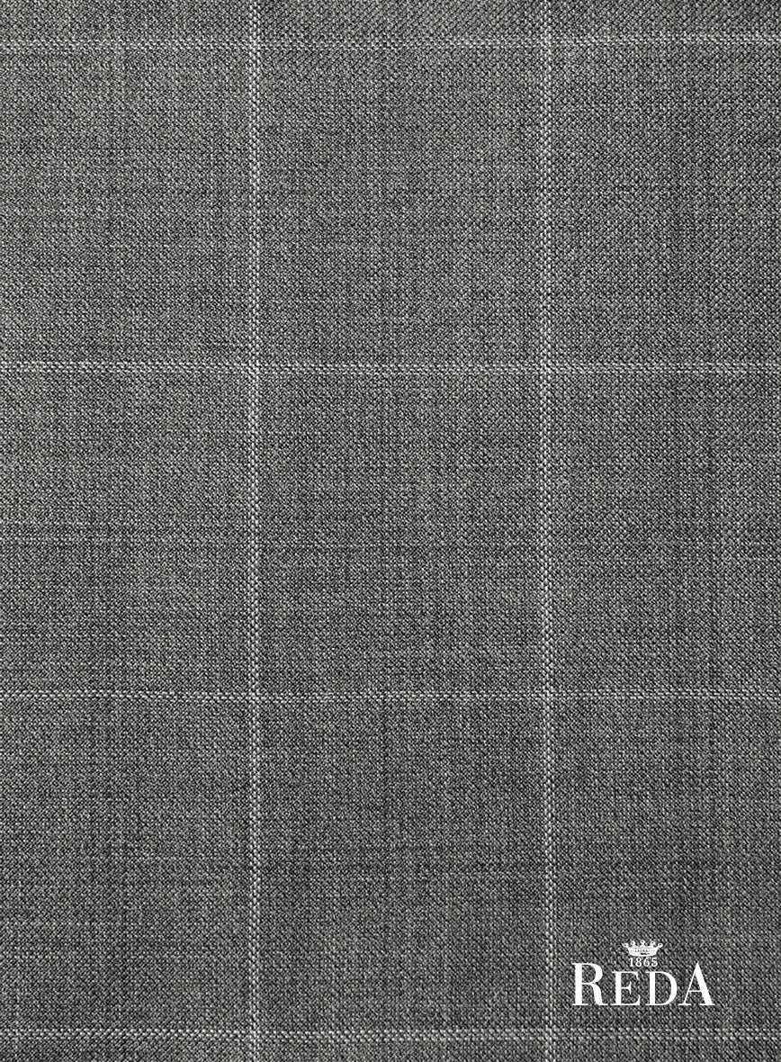StudioSuits Reda Lindale Gray Checks Wool Pants - view 3