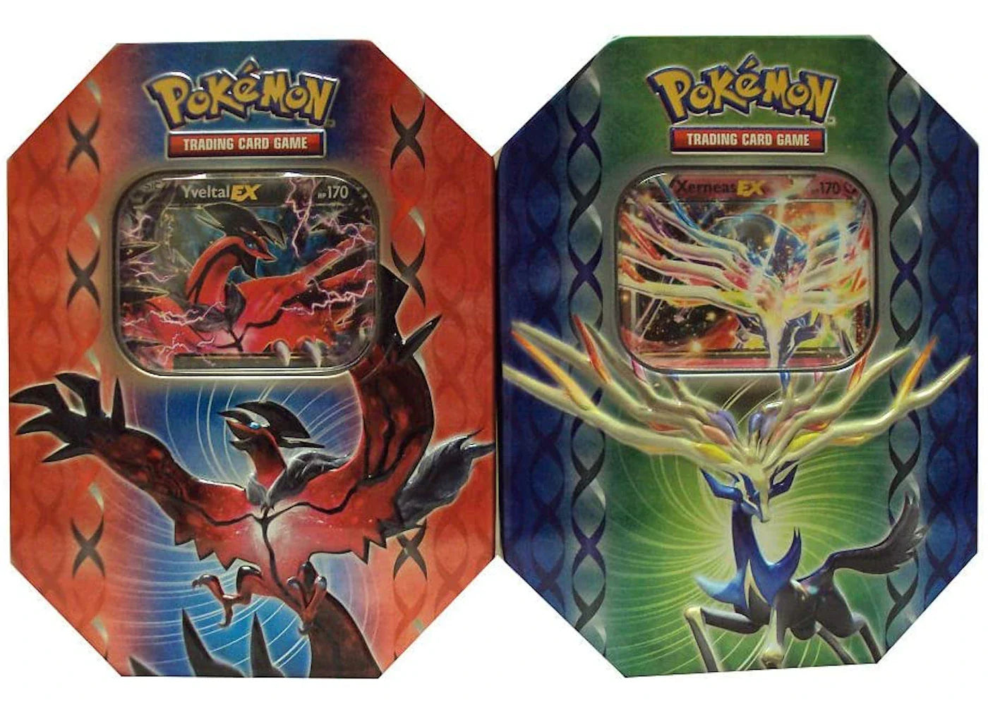 Pokémon 2014 Pokemon TCG Legends of Kalos Xerneas/Yvetal Tin Lot