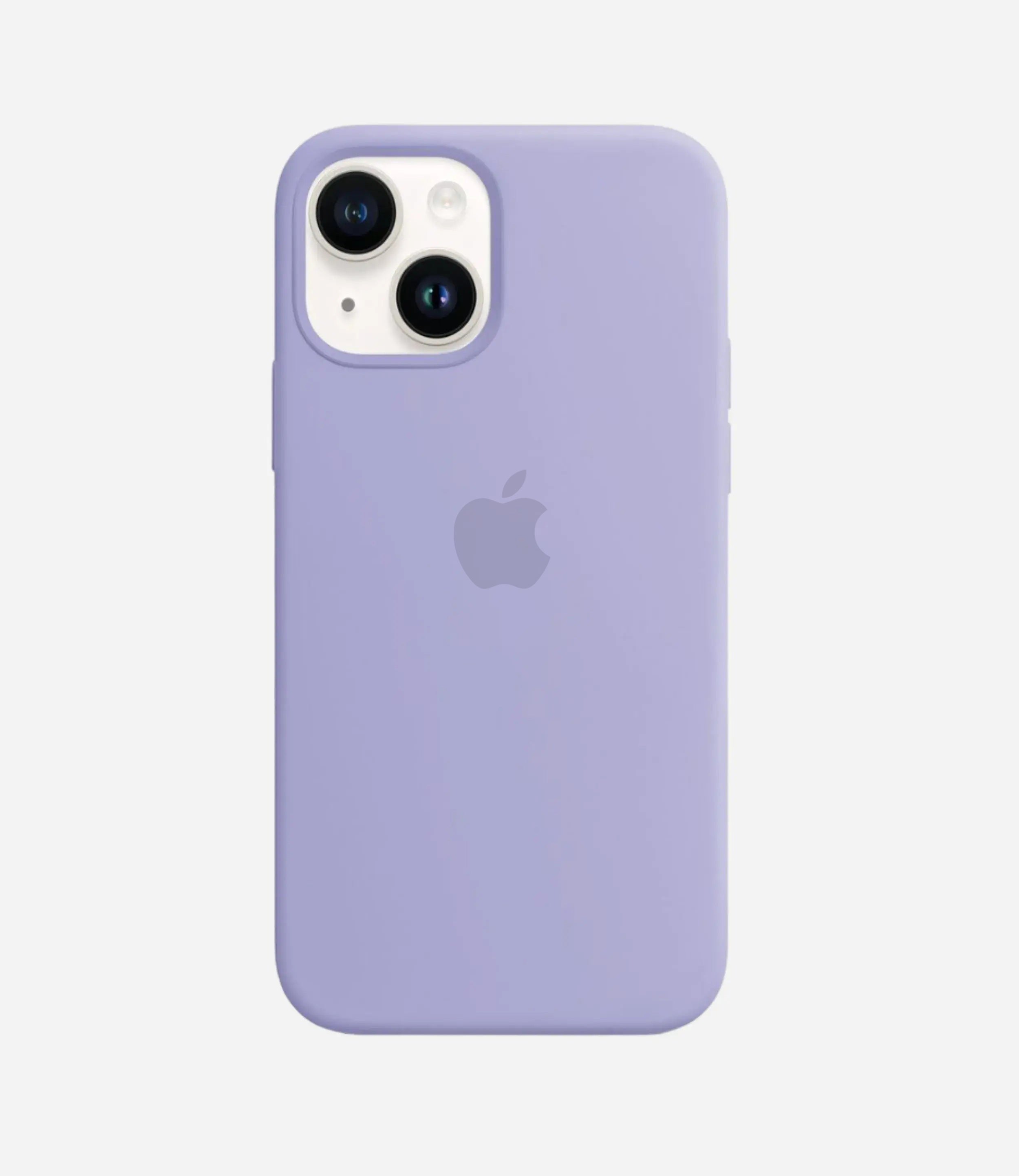 The Case Company Solid Lavender Soft Silicone iPhone Case