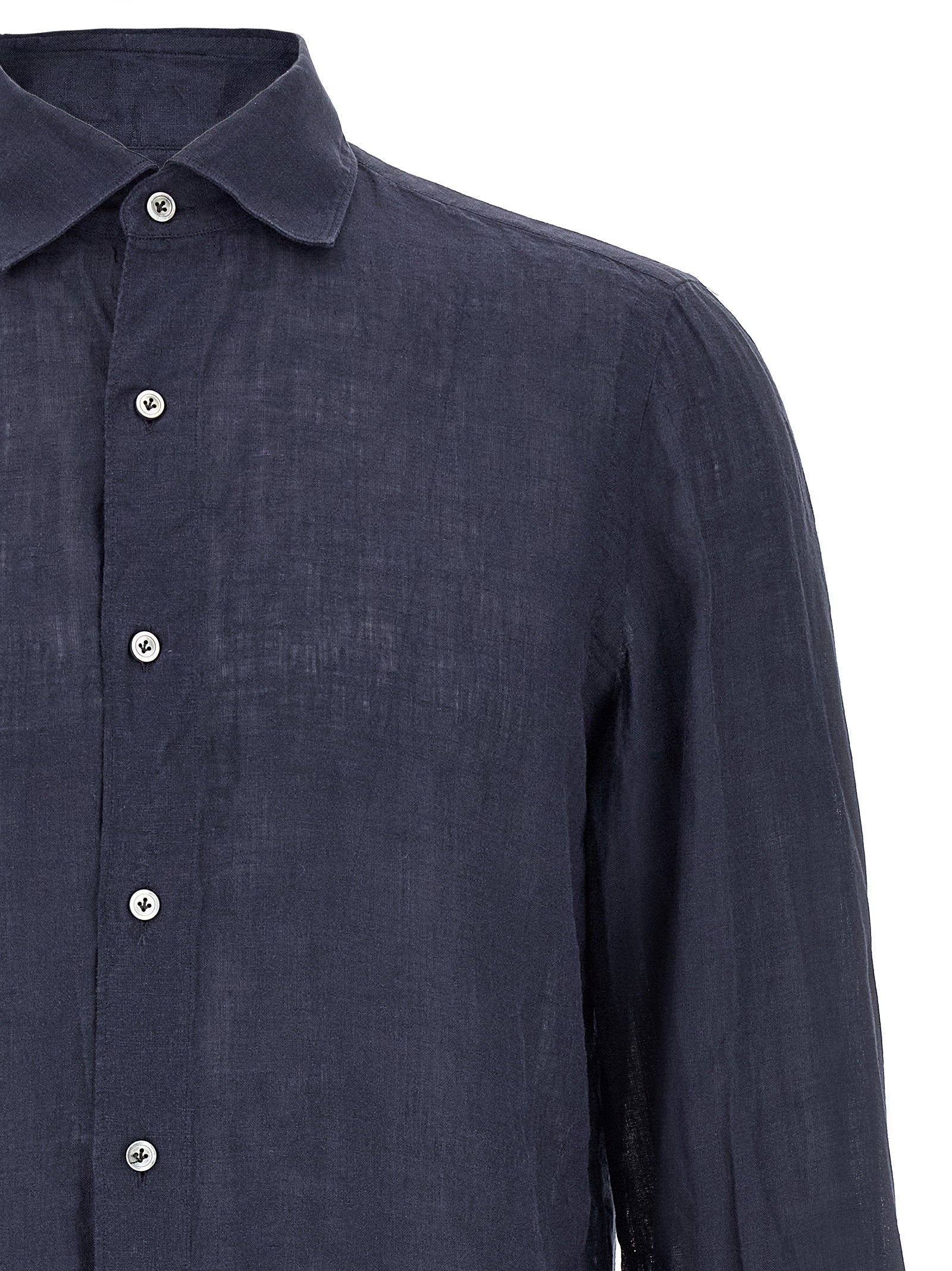 Finamore Gaeta Shirt – 100% linen - view 3