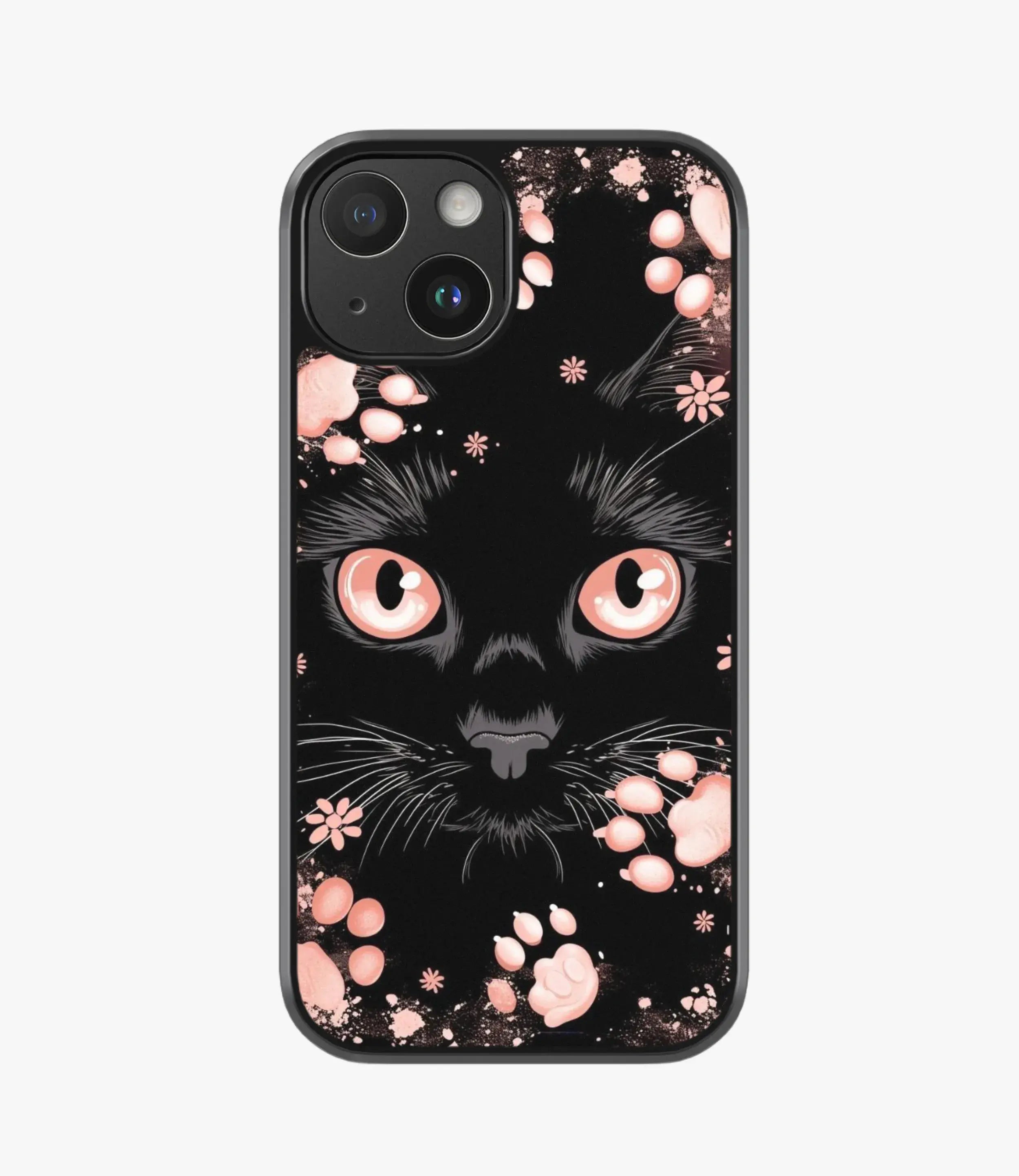 The Case Company Botanical Meow Hybrid Phone Case