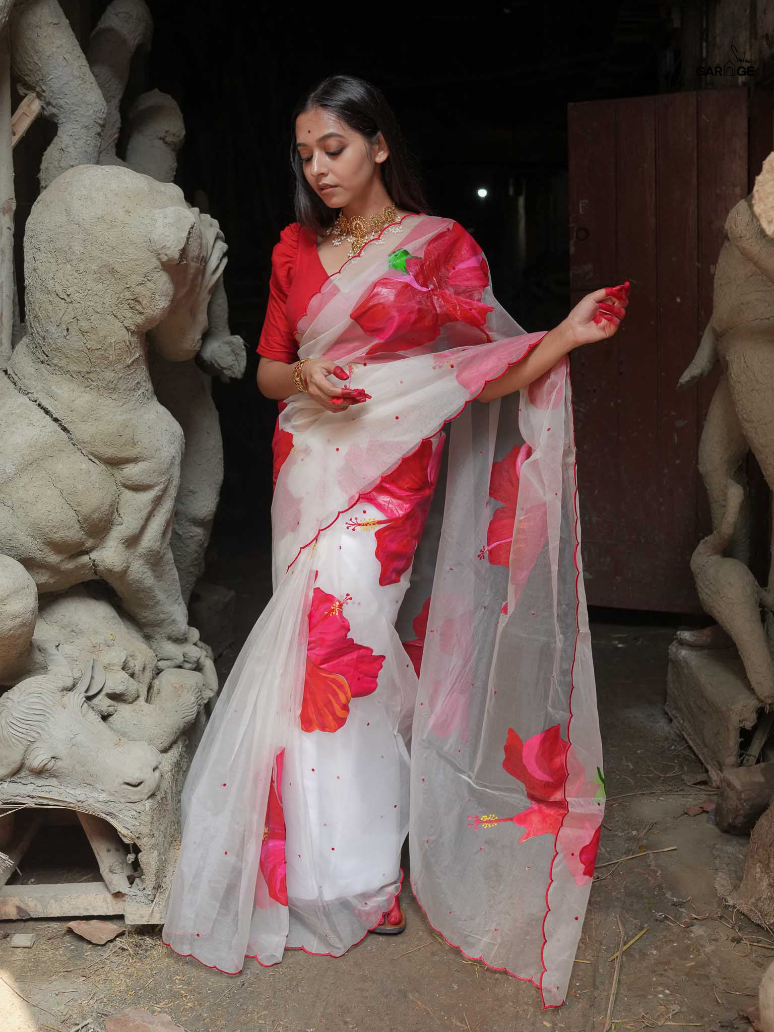 Women's sarees – suta.in Gar-3400 – Women's